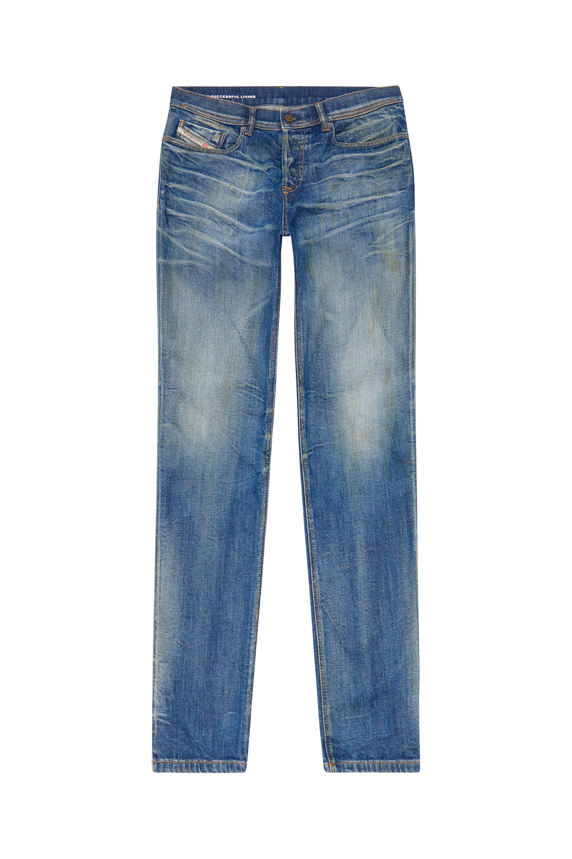 Diesel - Tapered Jeans 2023 D-Finitive 09J66, Medium blue - Image 5