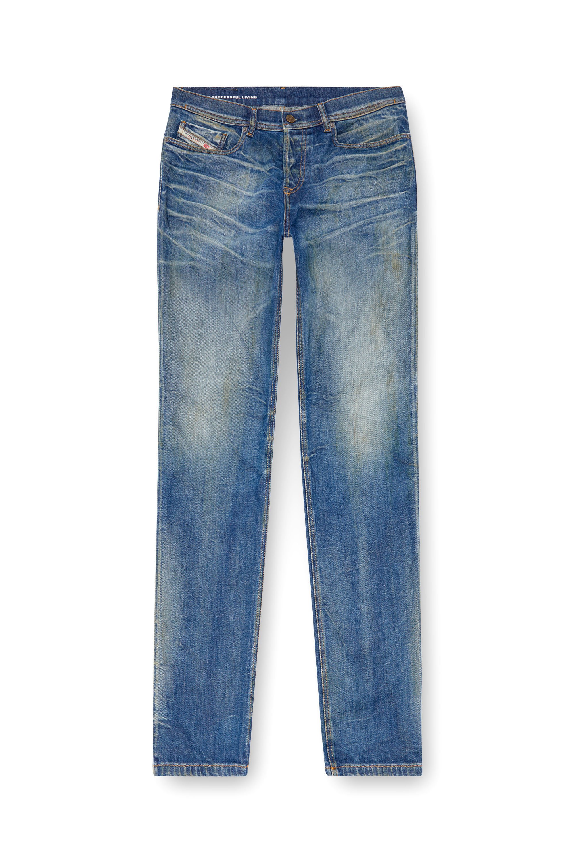 Diesel - Tapered Jeans 2023 D-Finitive 09J66, Medium blue - Image 5