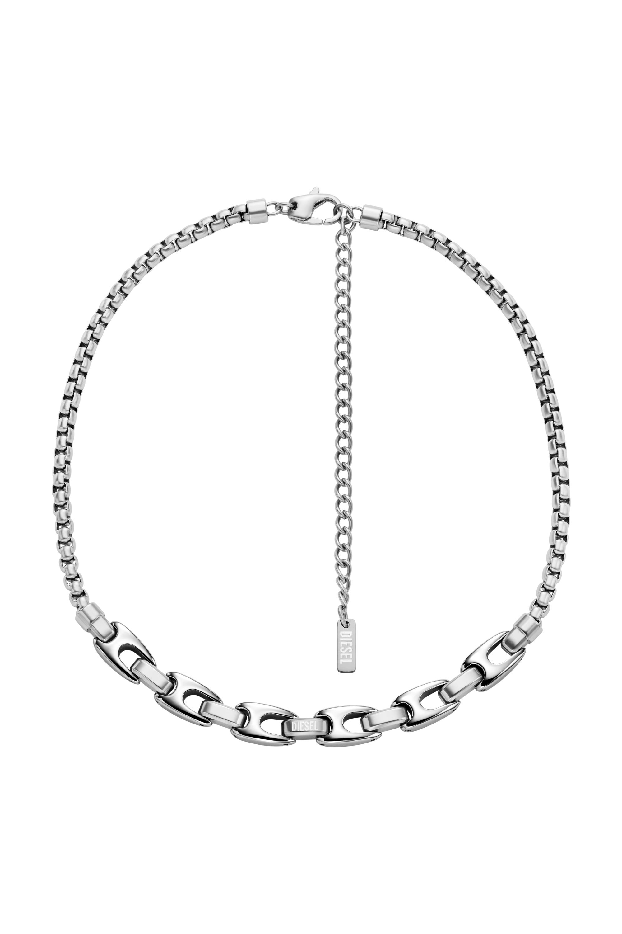 Diesel - DX1650040 JEWELLERY, Unisex's Stainless steel drop earring in Silver - 1