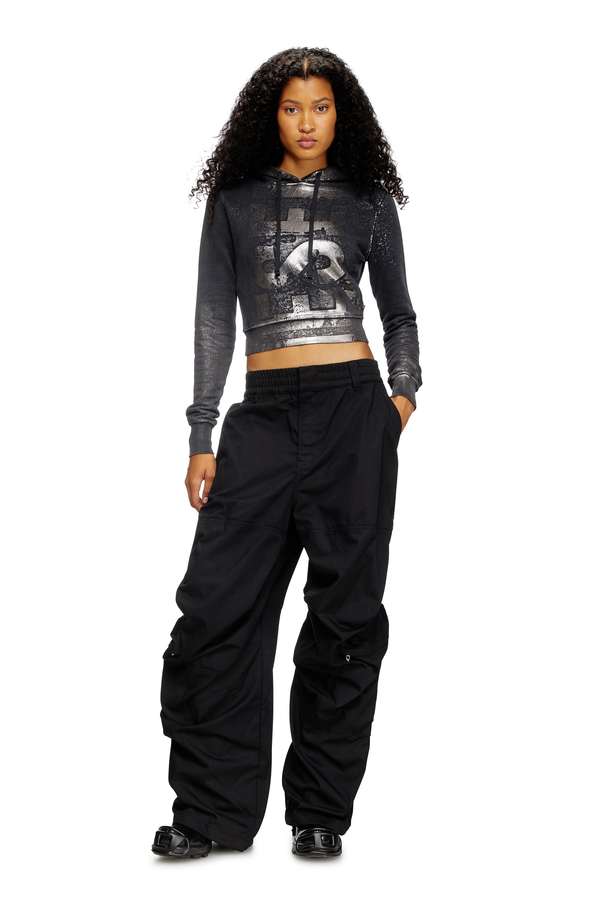 Black windbreaker pants womens best sale