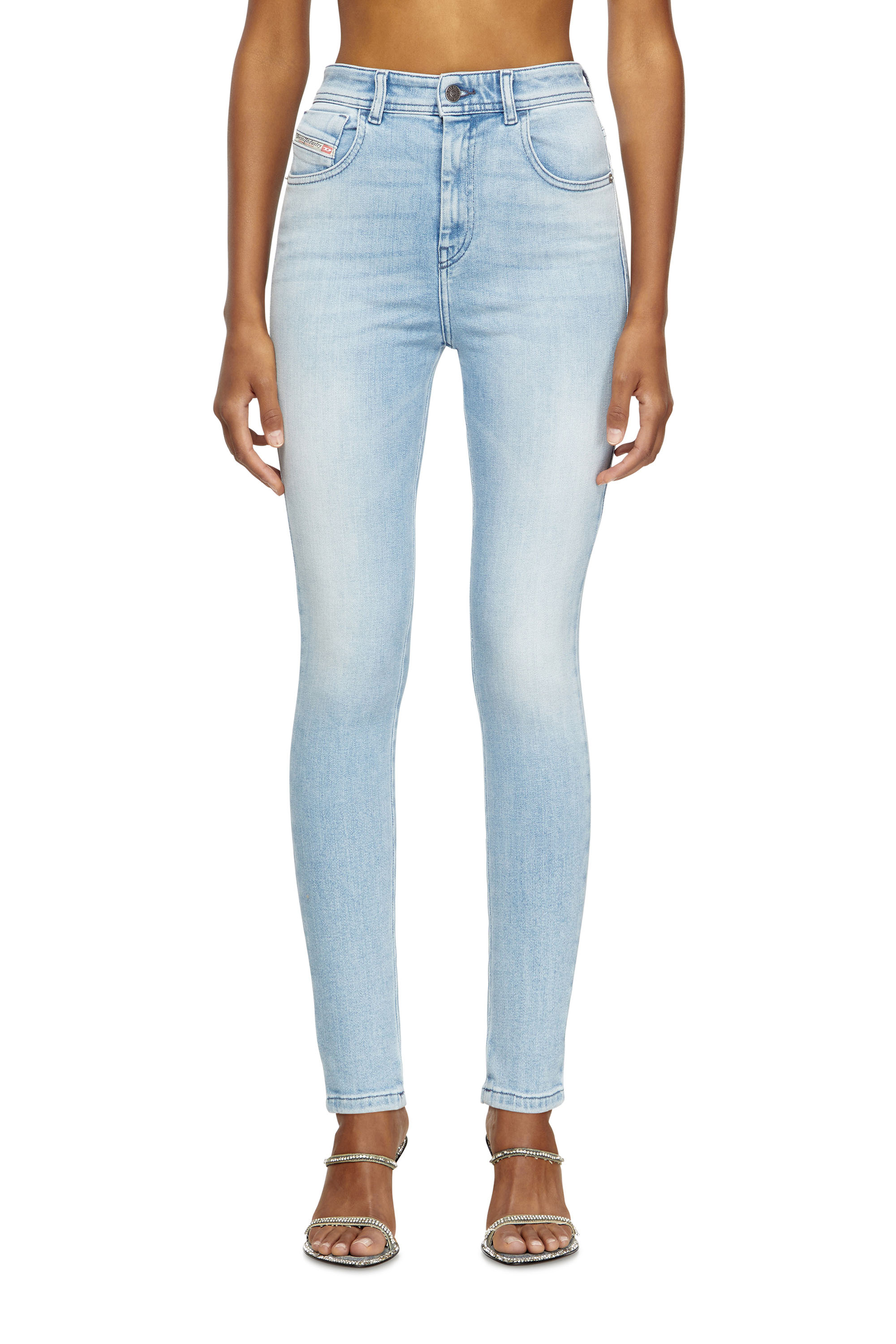 ★★DIESEL★★ 1984 Slandy High Denim Pants Blue A0359809E97 Women's Skinny Jeans | Medium blue | Diesel 1984 Slandy-High