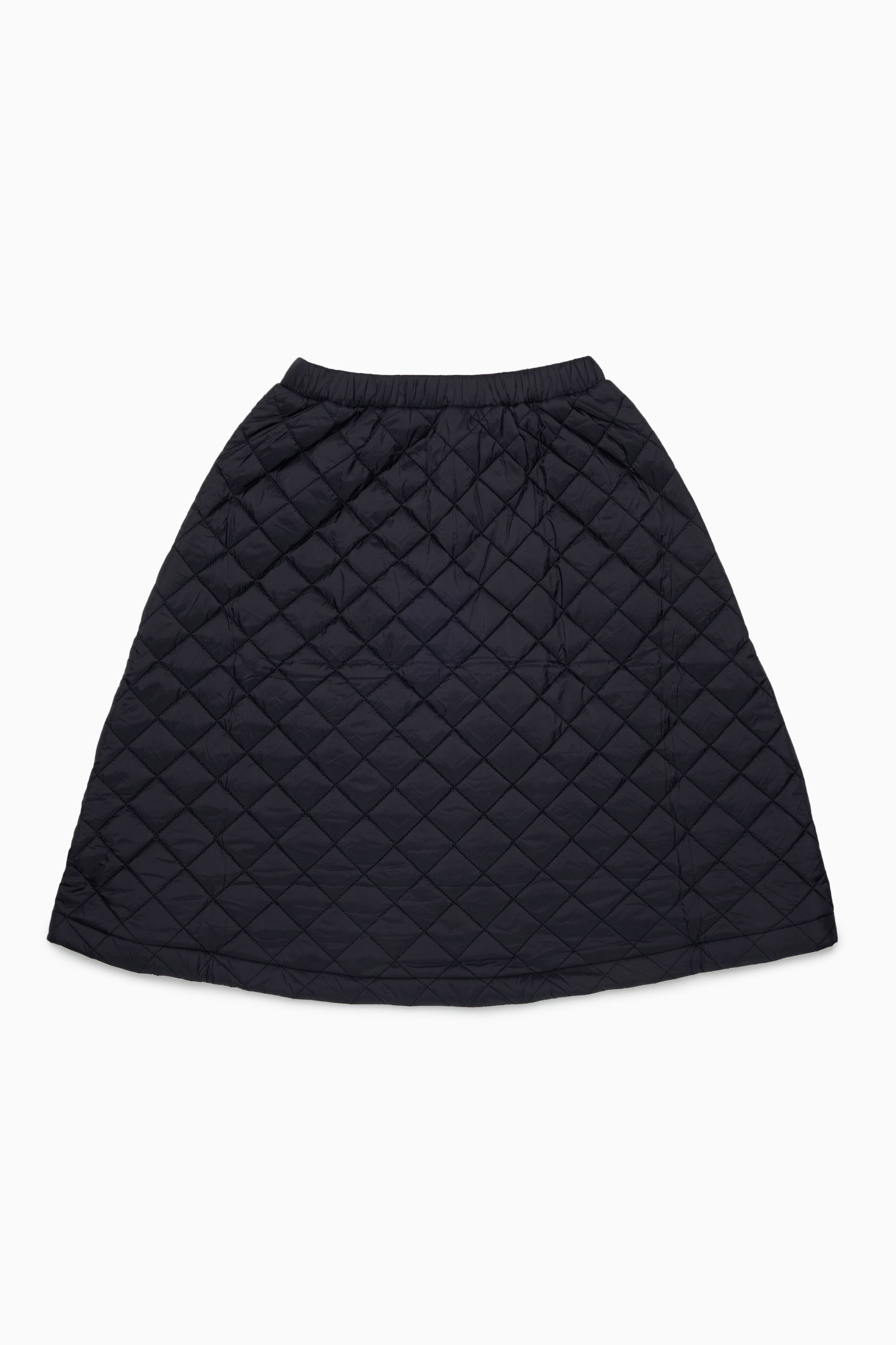 Diesel - GMONTY, Woman's Quilted nylon skirt in Black - 2