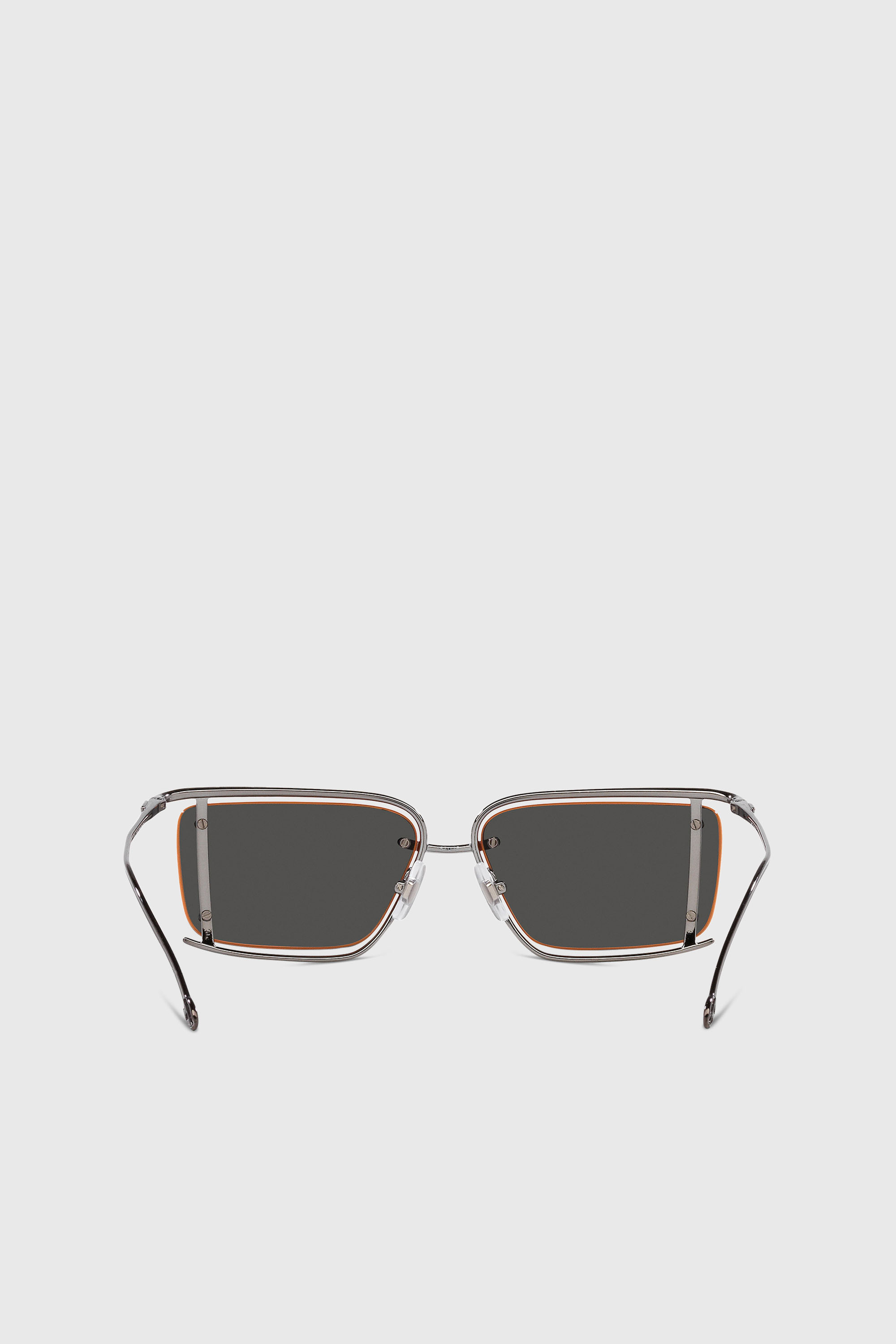 Diesel - 0DL1002, Unisex's Rectangle sunglasses in Black - 3