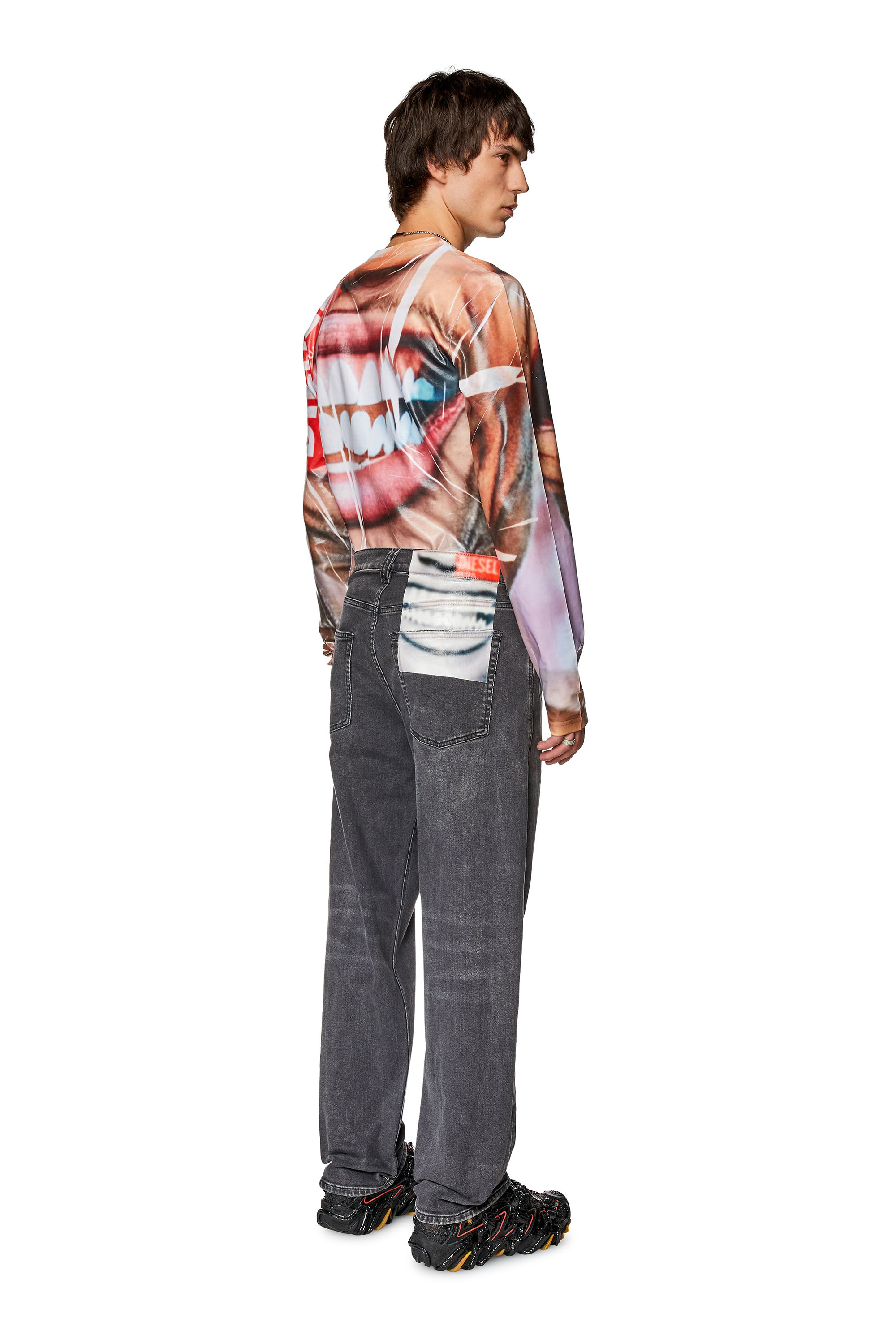 Diesel - Straight Jeans 2010 D-Macs 09I13, Black/Dark grey - Image 1