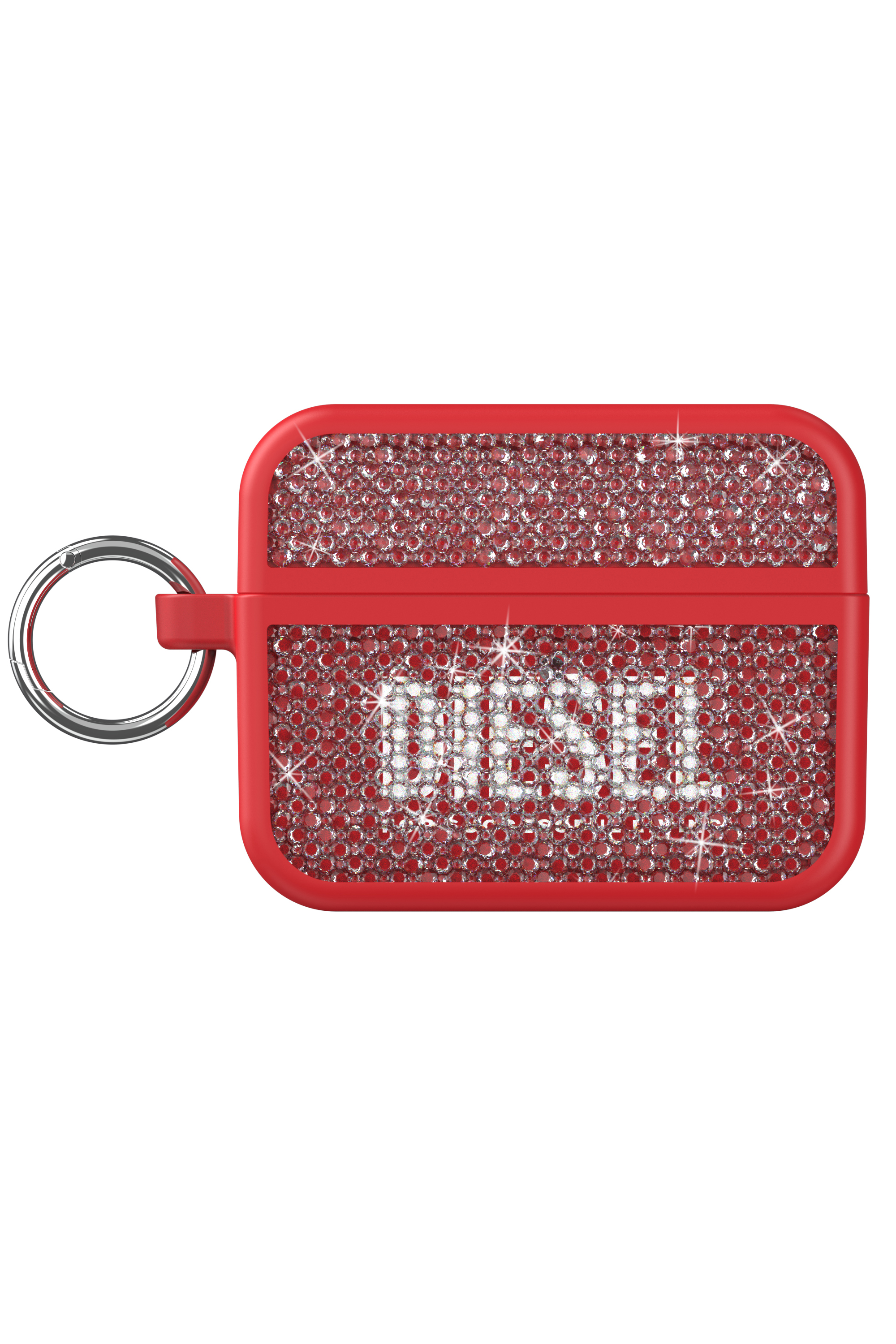 Diesel - 60196 AIRPOD CASE, Unisex's Swarovski Crystal Case for Airpods Pro / Pro 2 in Red - 1