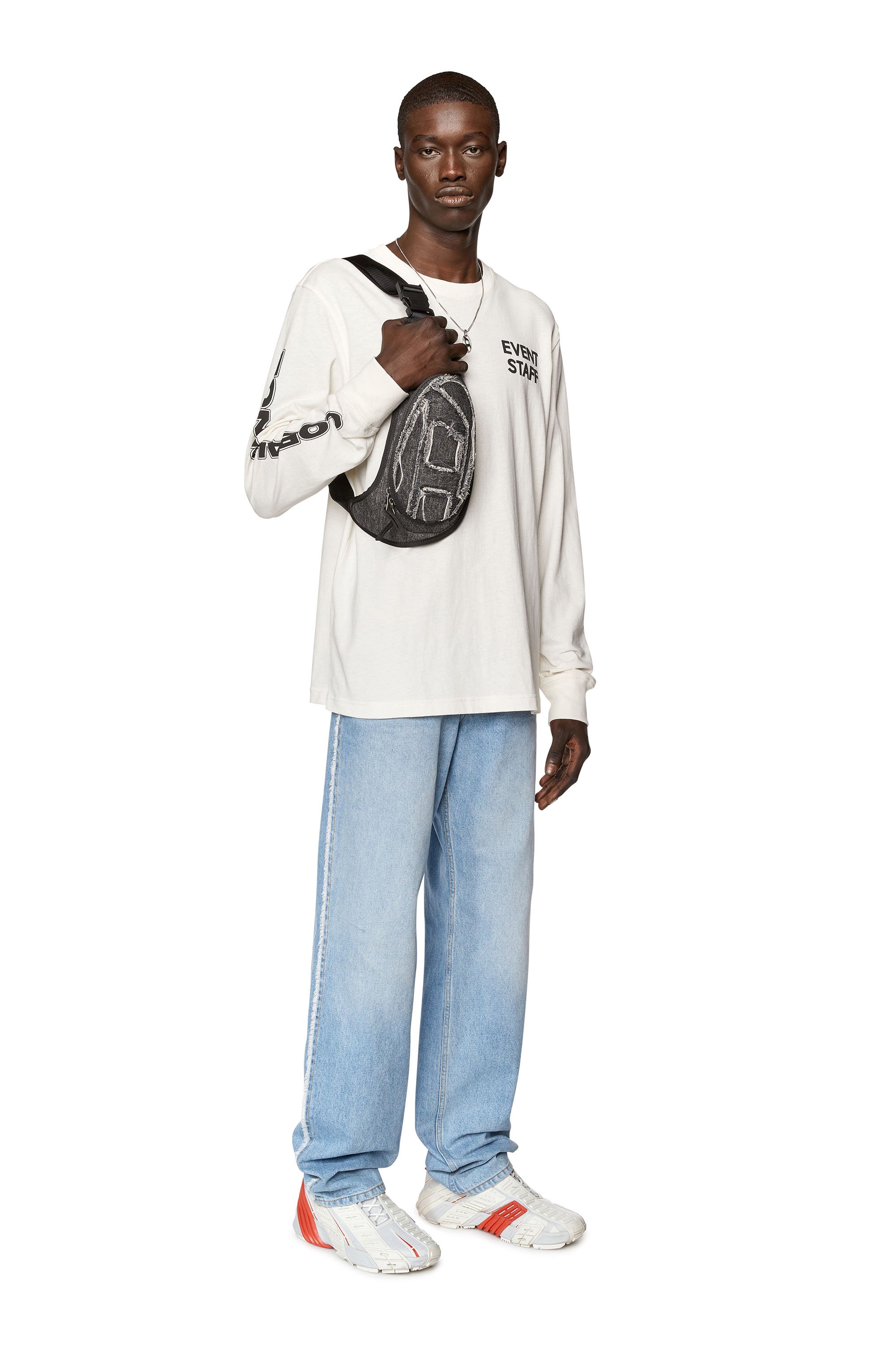 Diesel - T-JUST-LS-L3, White - Image 2