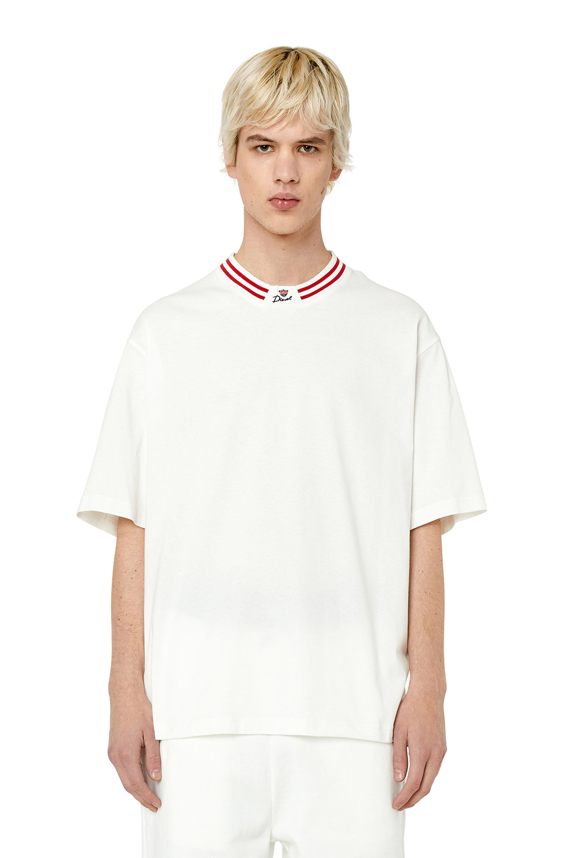 Diesel - T-KROWN, White - Image 1