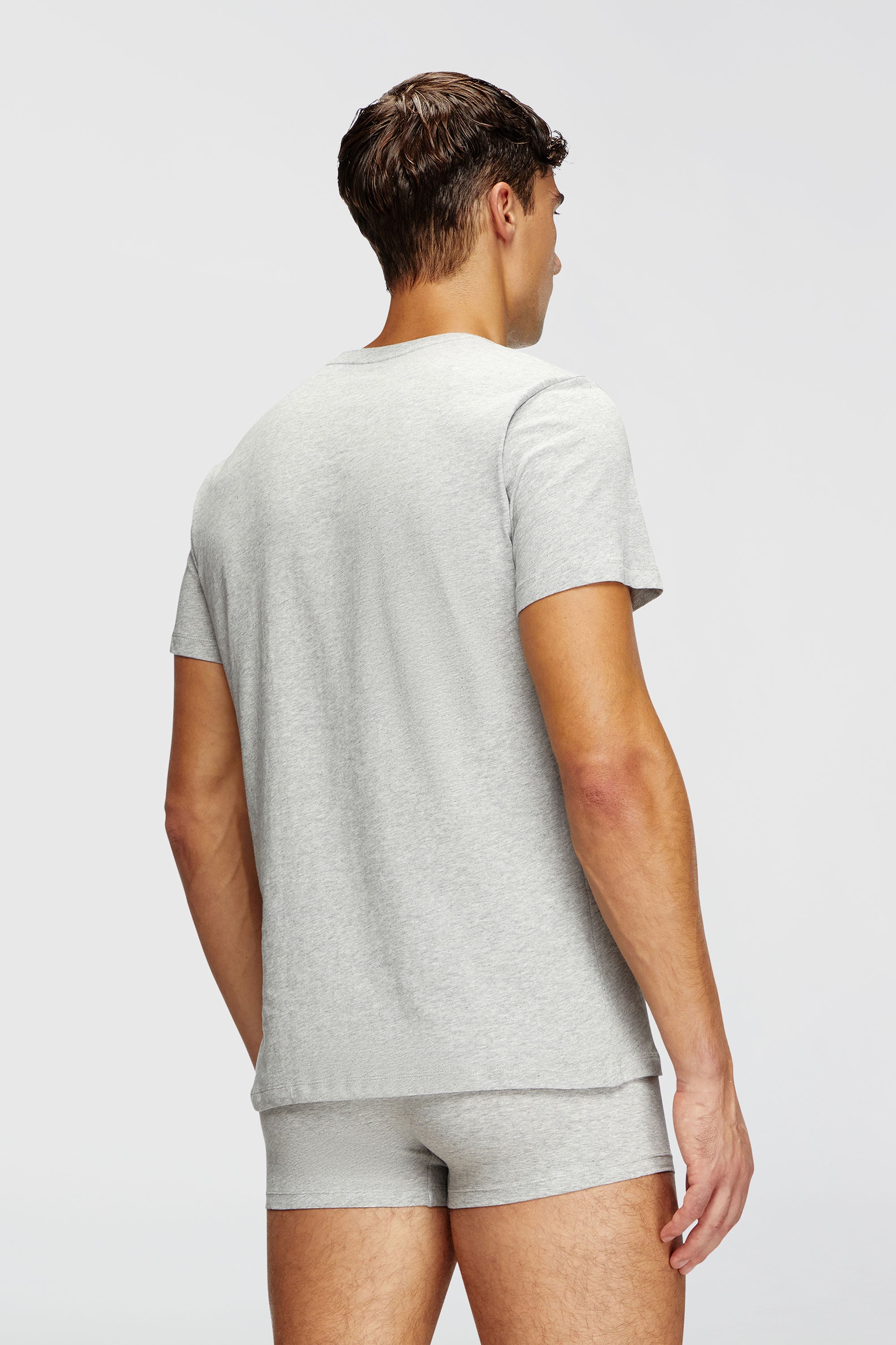 Diesel - RANDAL-D-BOX-3PACK, Man's Three-pack of T-shirts in Grey/Black - 4