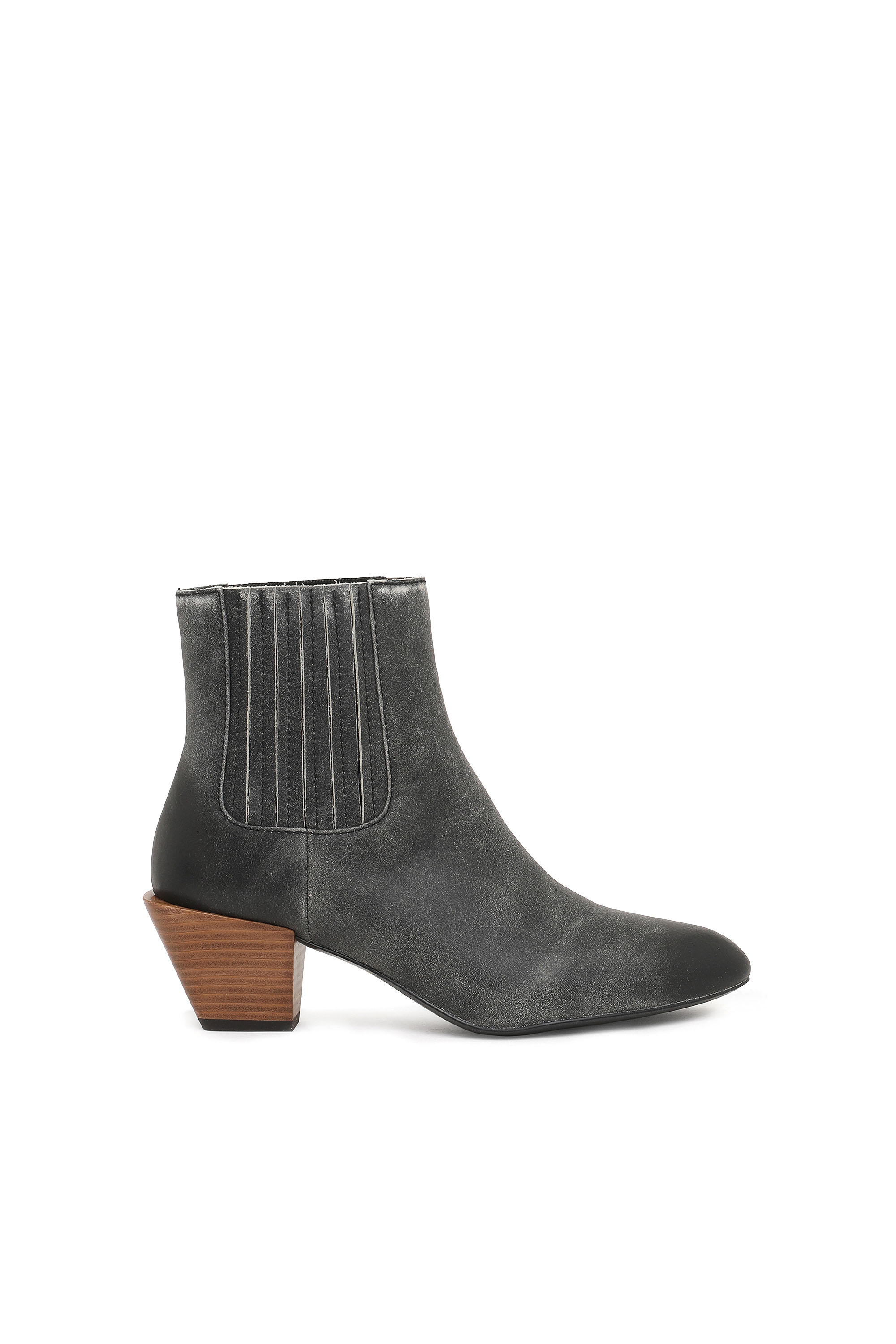 D-TEXANNE CH Woman: Chelsea boots in crackled leather | Diesel