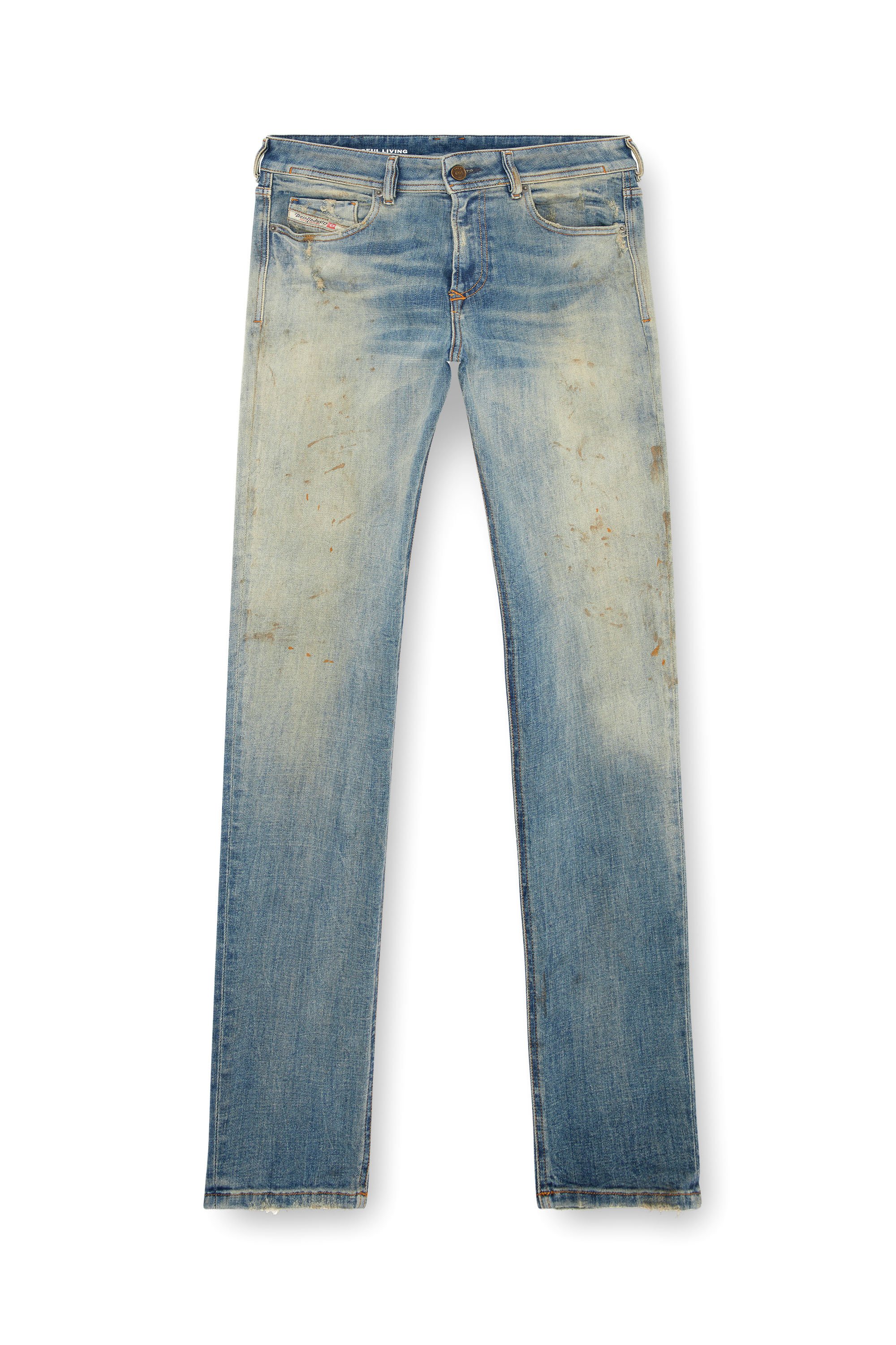 Diesel - Man Skinny Jeans 1979 Sleenker 09J25, Medium blue - Image 3
