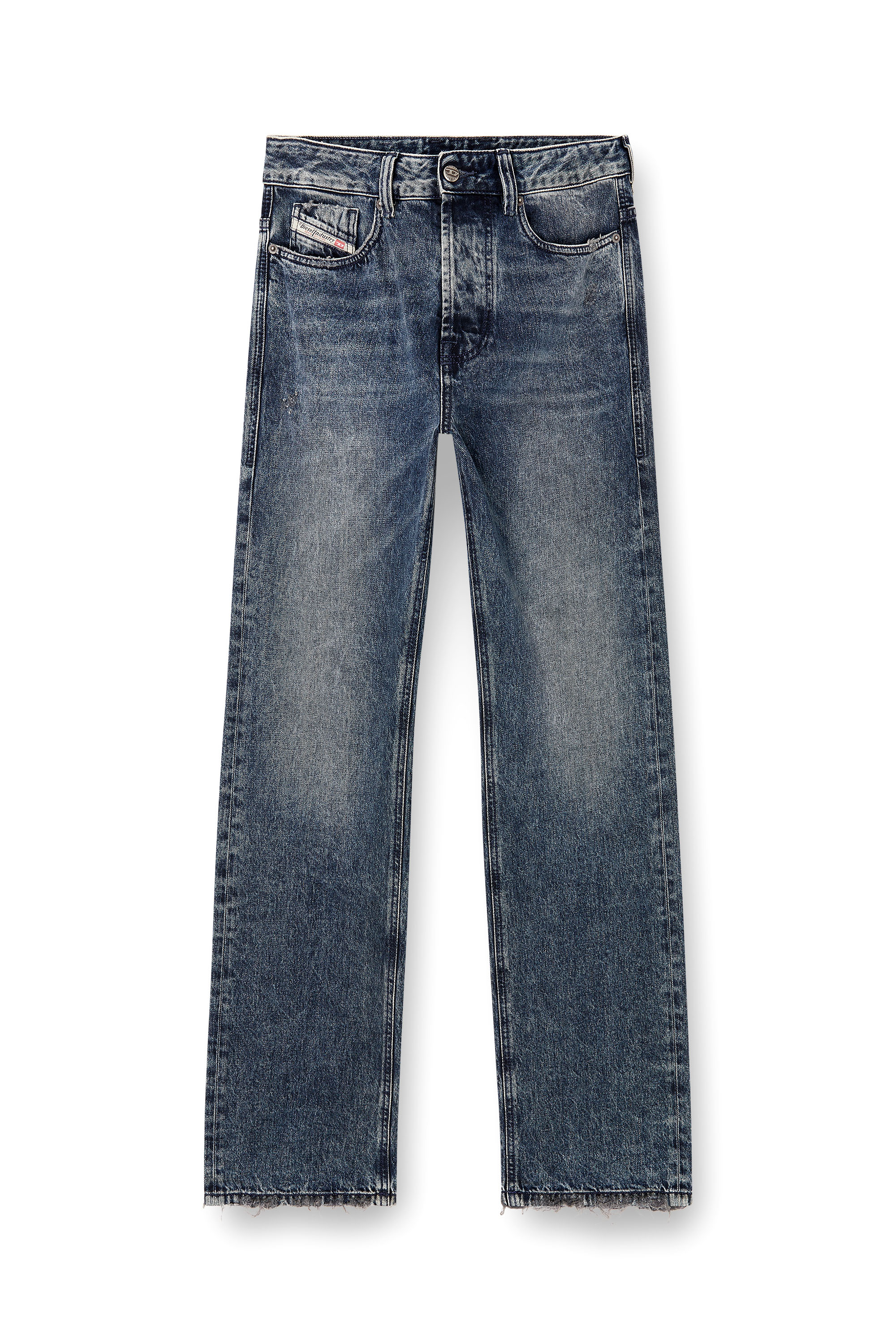 Diesel - Man's Relaxed Jeans 1980 D-Eeper 09N68, Dark Blue - 2