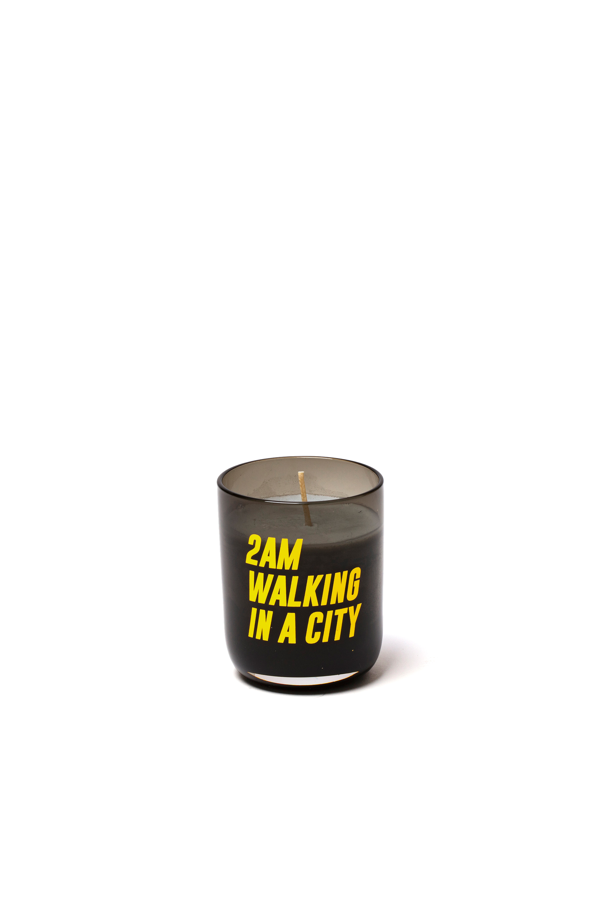 Diesel - 11172 HOME SCENTS, Unisex's Candle in glass jar "memories-2am walking in a city" in Black - 1