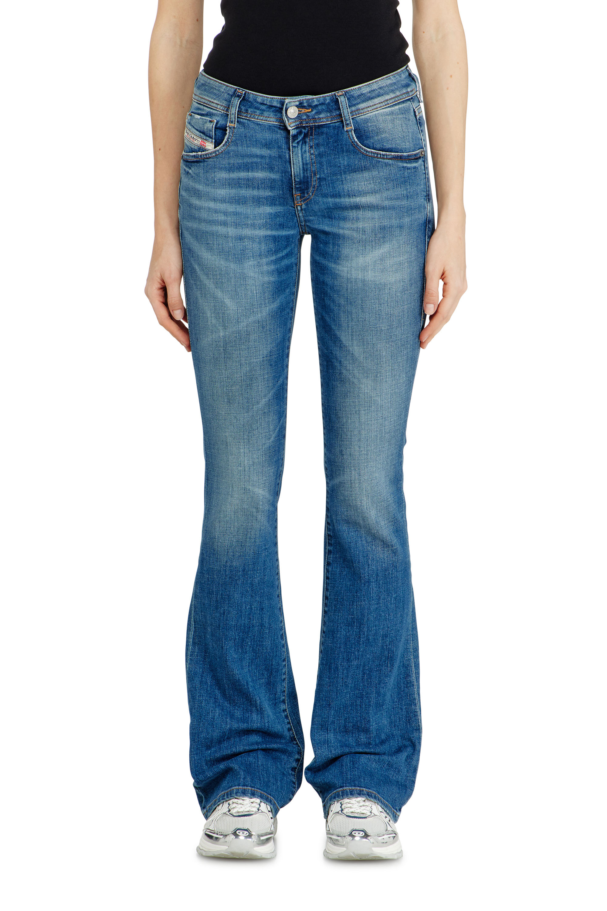 Diesel - Woman's Bootcut Jeans 1969 D-Ebbey 09J33, Medium blue - 1