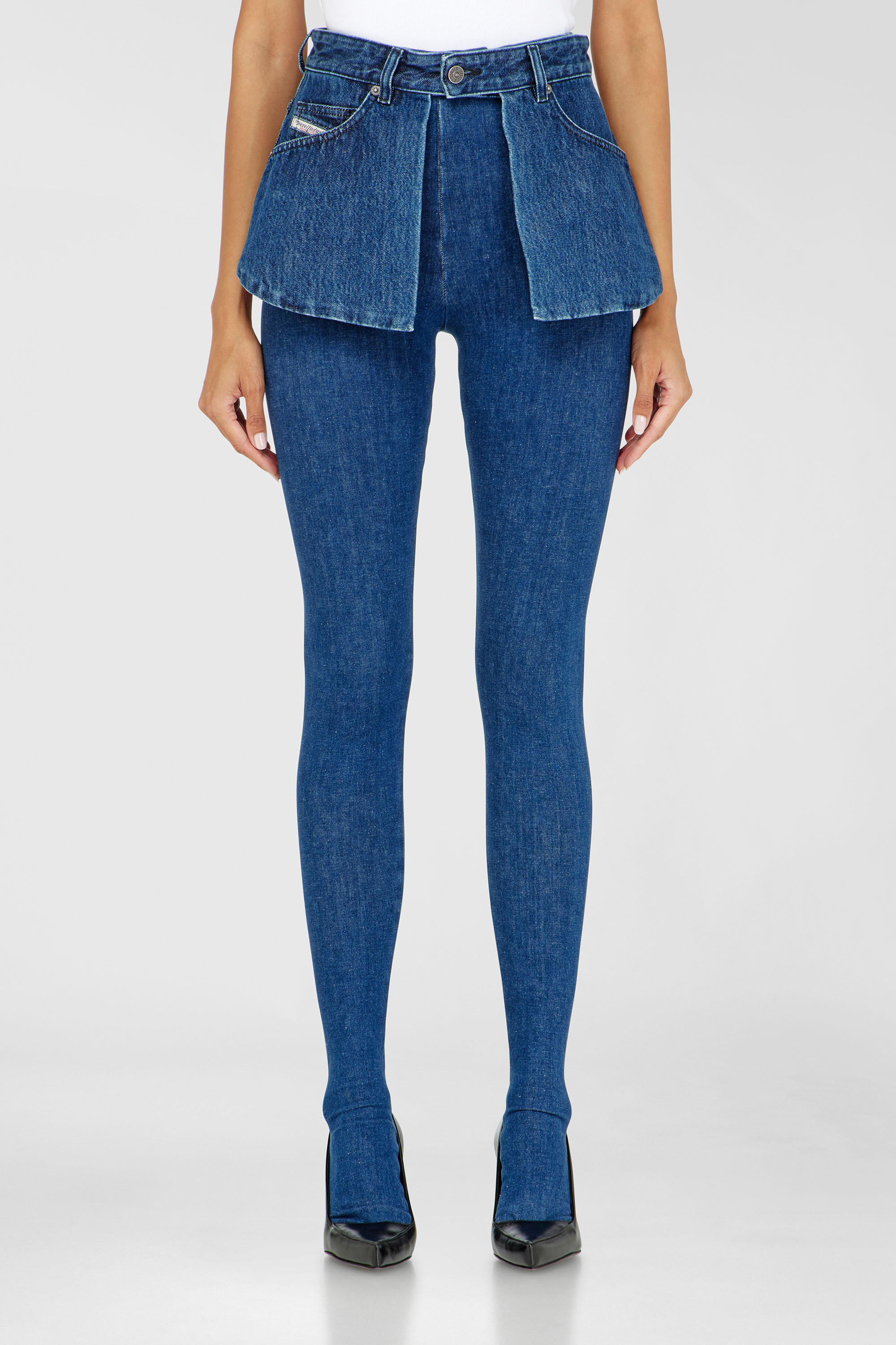 Diesel - Woman's Skinny Jeans D-Spika 09R31, Dark Blue - 1