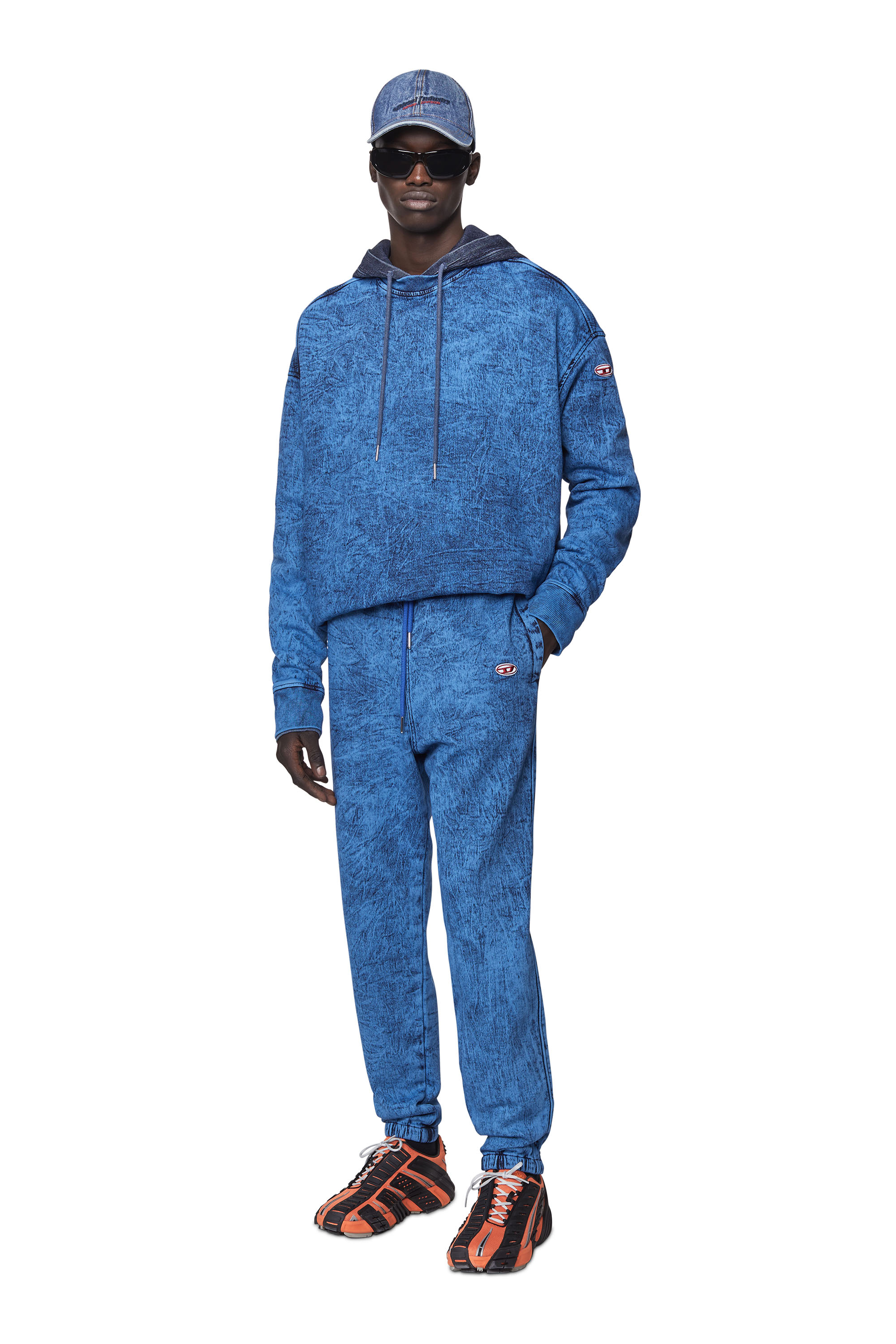 Diesel - D-Lab Track Denim 09D16 Tapered, Blue - Image 5