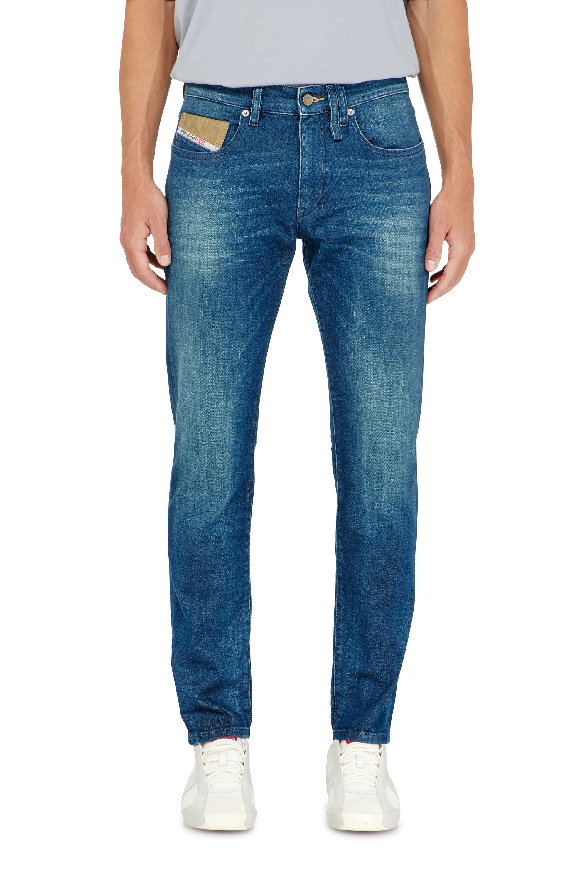 Diesel - Man's Slim Jeans 2019 D-Strukt 0PBBZ, Medium blue - 4