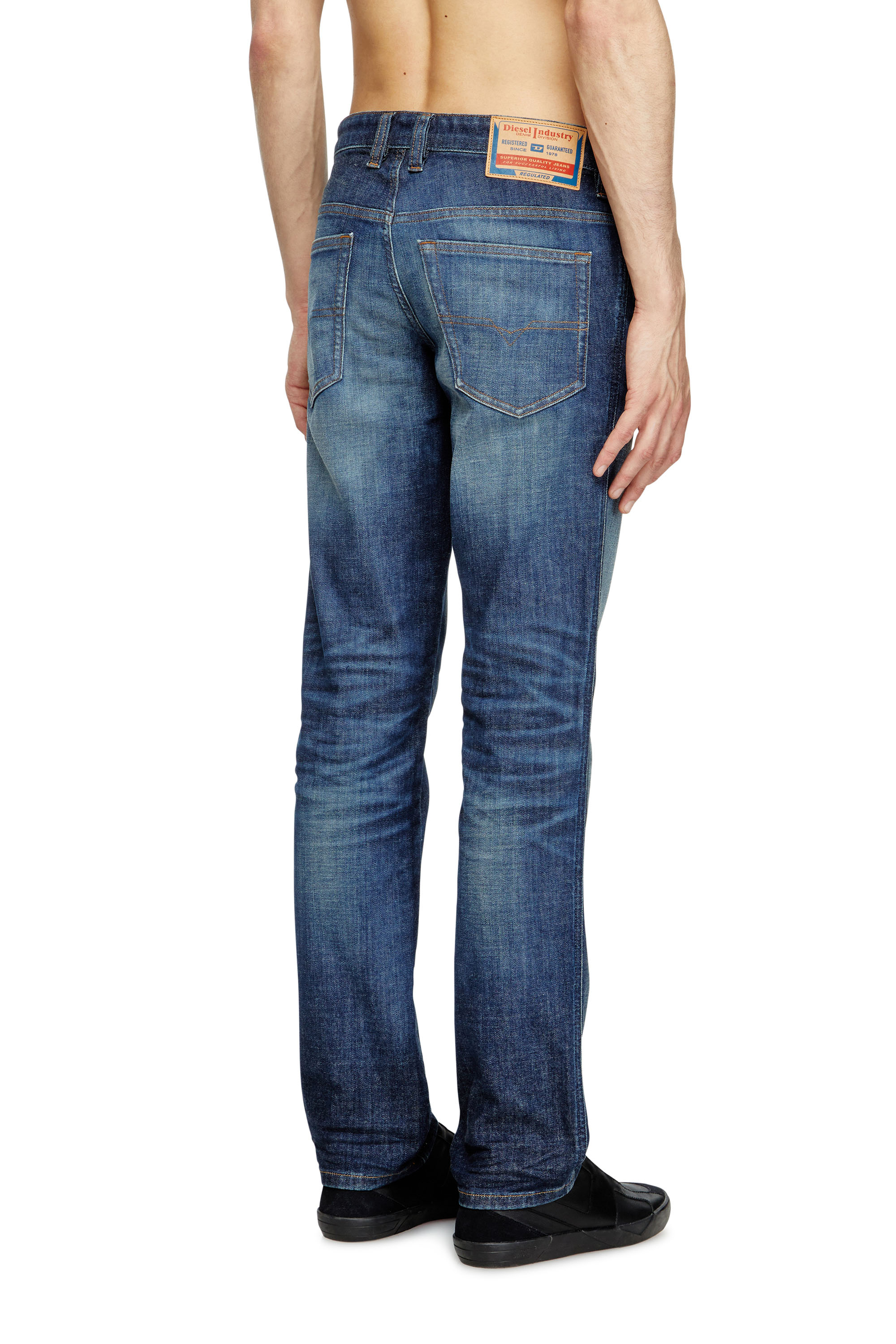 Slim Jeans 1993 D-Vyl 0DBEI, Dark Blue Diesel - Man's Slim Jeans 1993 D-Vyl 0DBEI, Dark Blue - 4