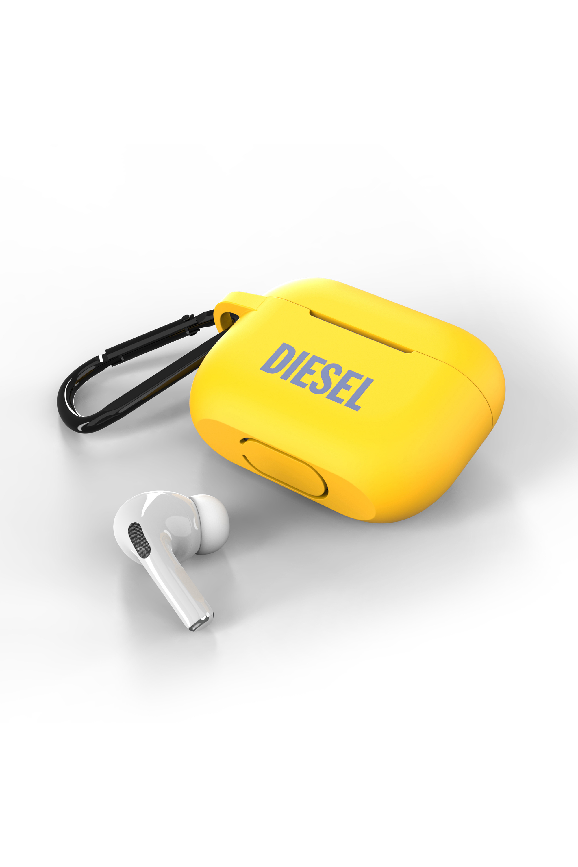 Diesel - 48322 AIRPOD CASE, Unisex's Airpod case silicone  for AirPods pro in Yellow - 4