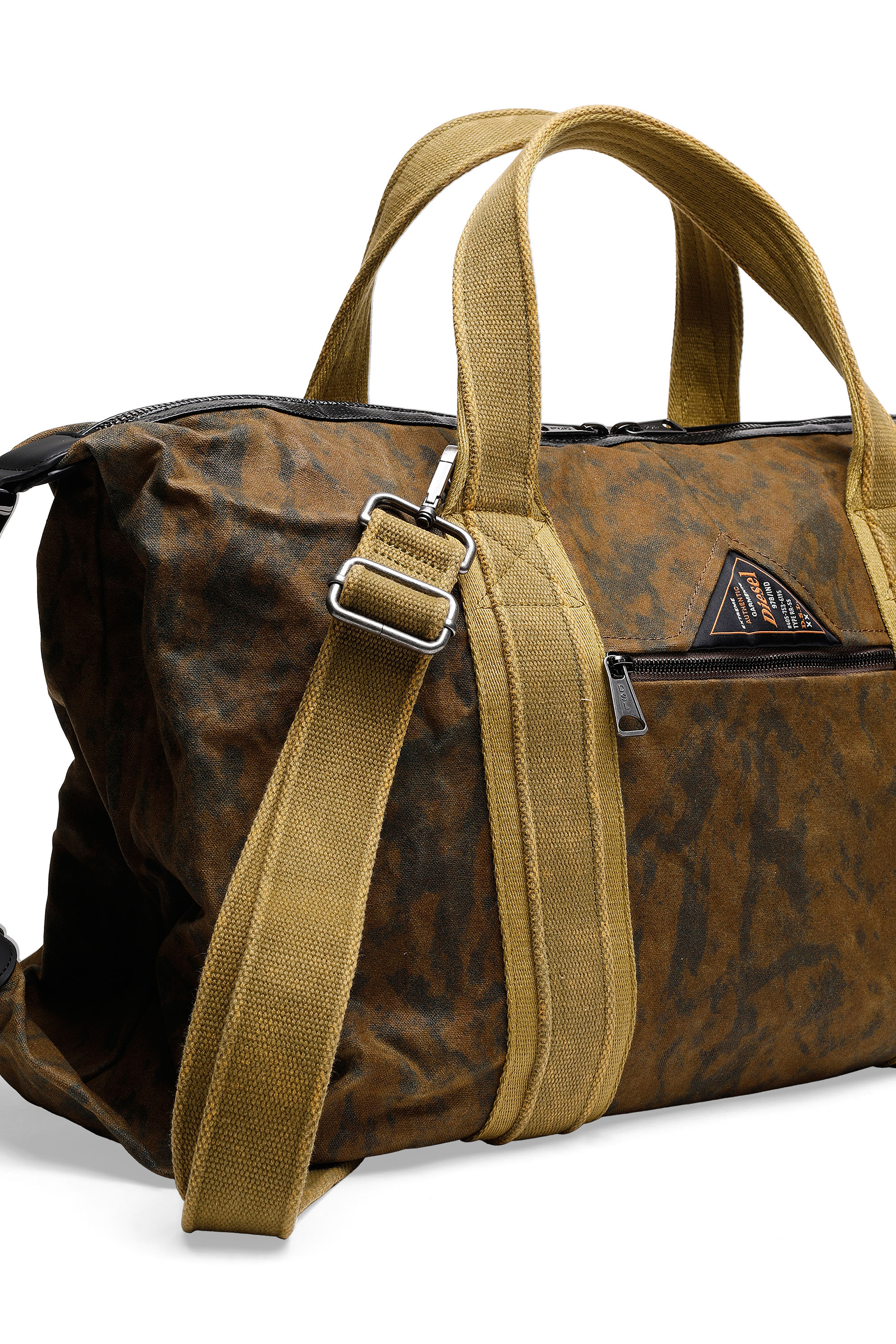 diesel leather holdall