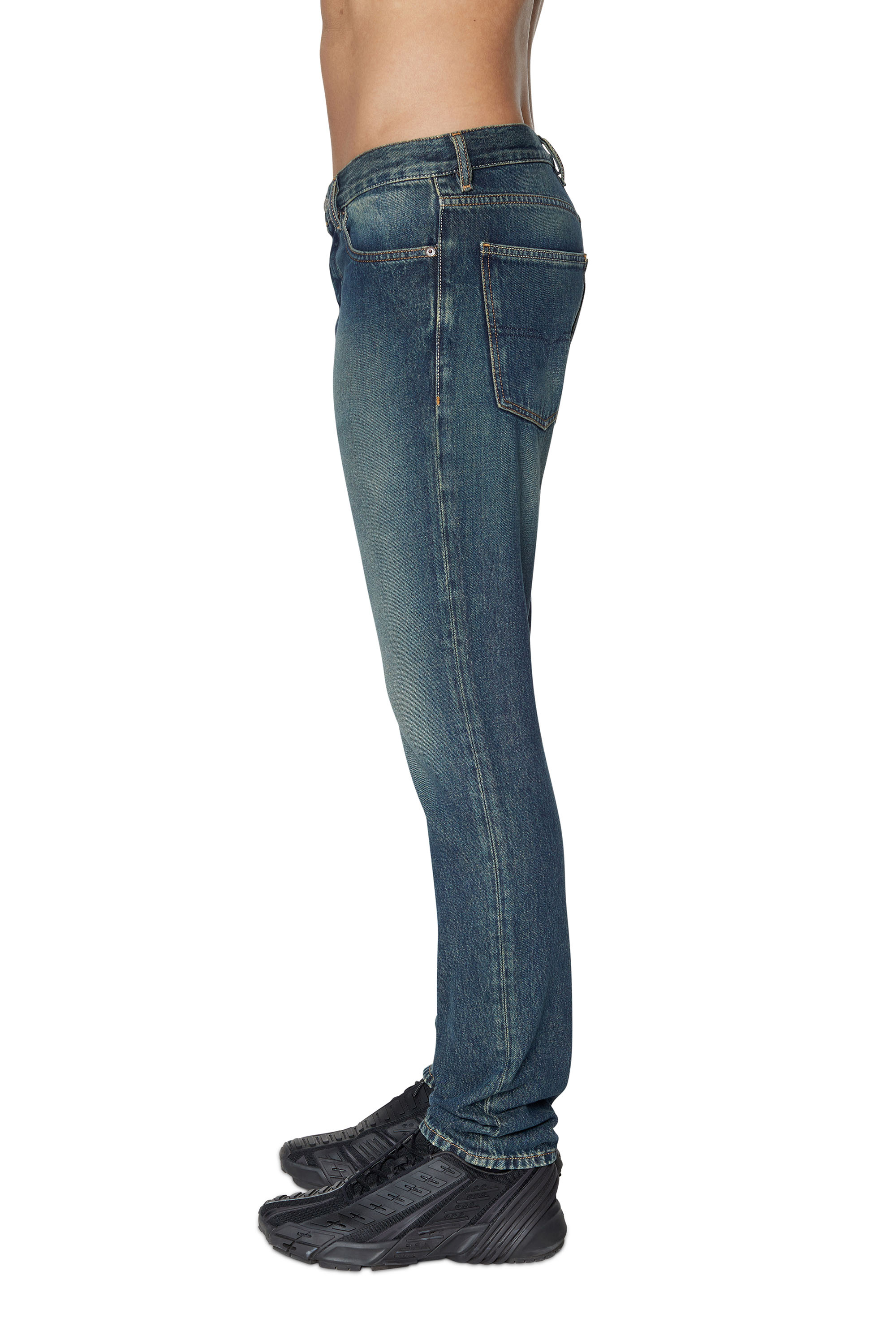 Diesel - 1995 D-Sark 09C04 Straight Jeans, Dark Blue - Image 5