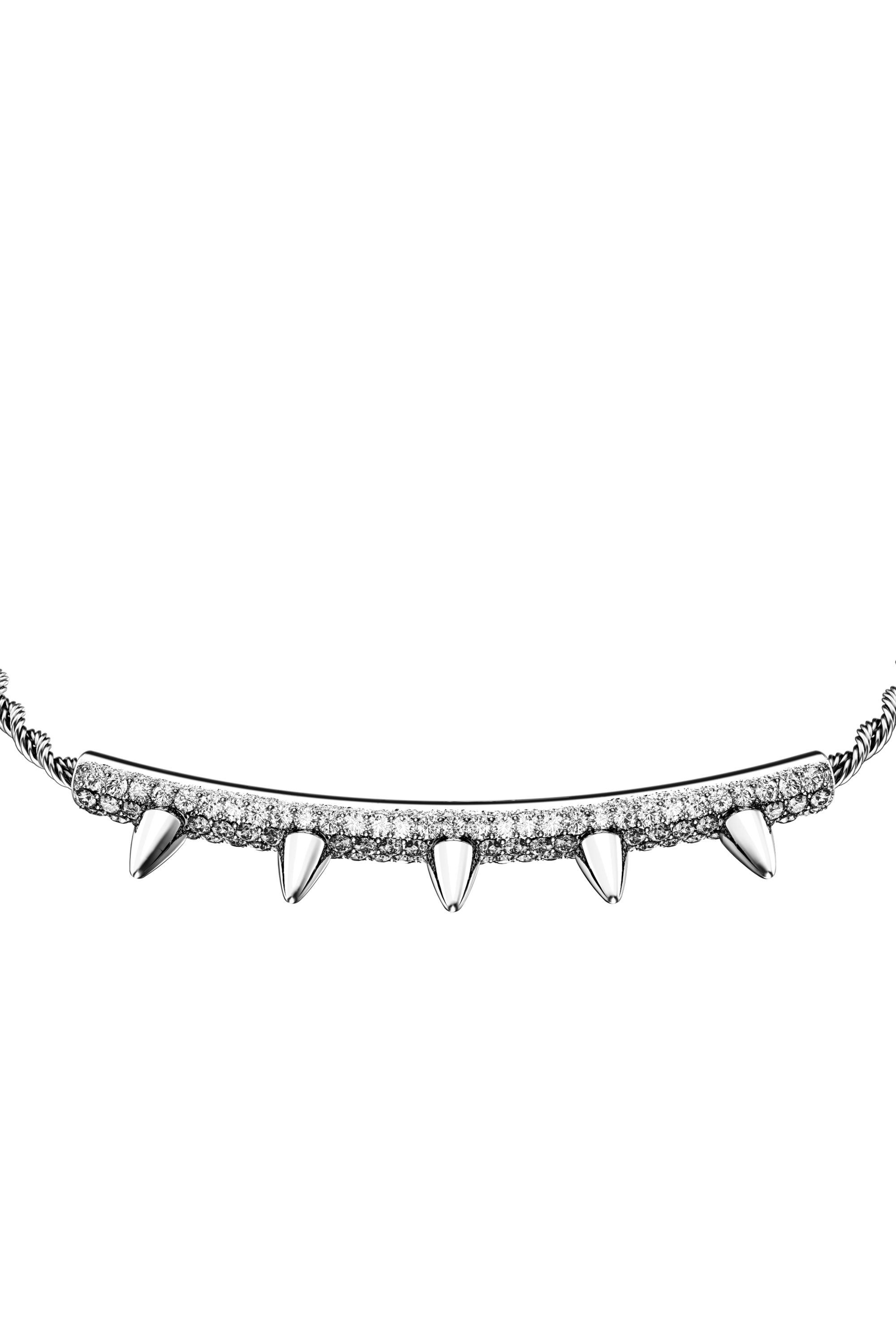 Diesel - DX1725040, Unisex's Stainless Steel ID Bracelet in Silver - 3