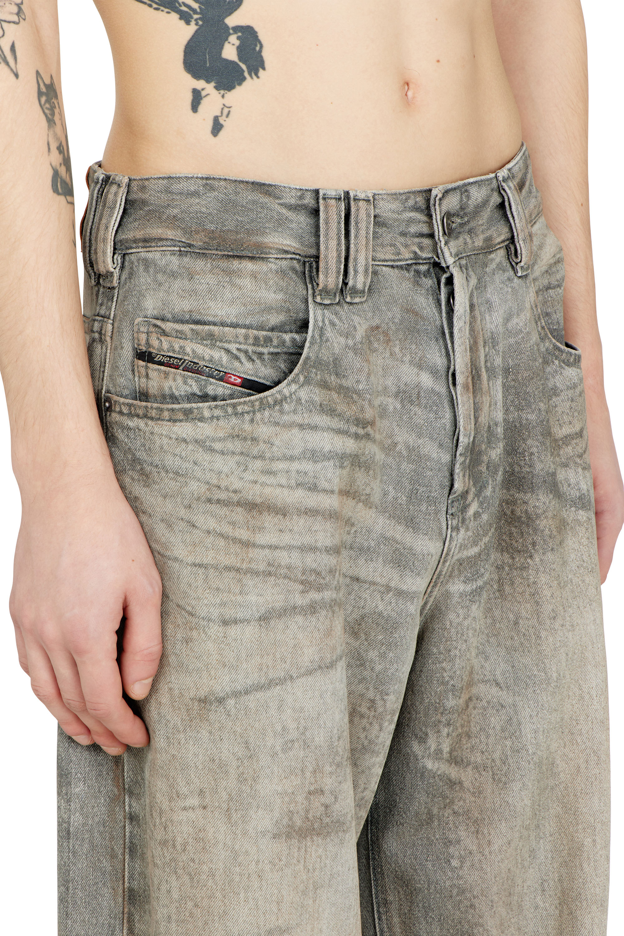 Diesel - Unisex's Relaxed Jeans 1997 D-Enim-M 09P24, null - 5