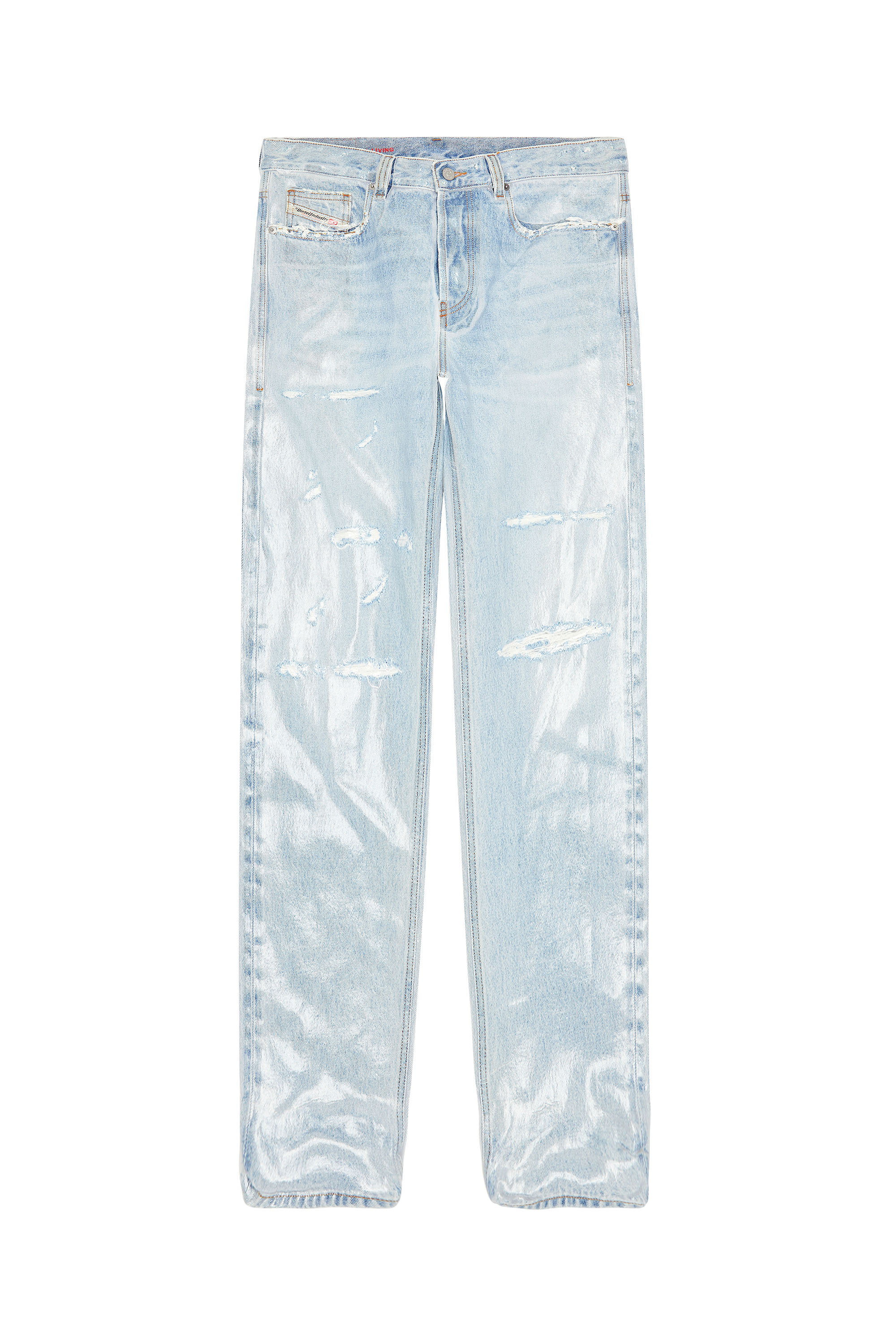 Diesel - 2010 D-Macs 007H8 Straight Jeans, Light Blue - Image 6