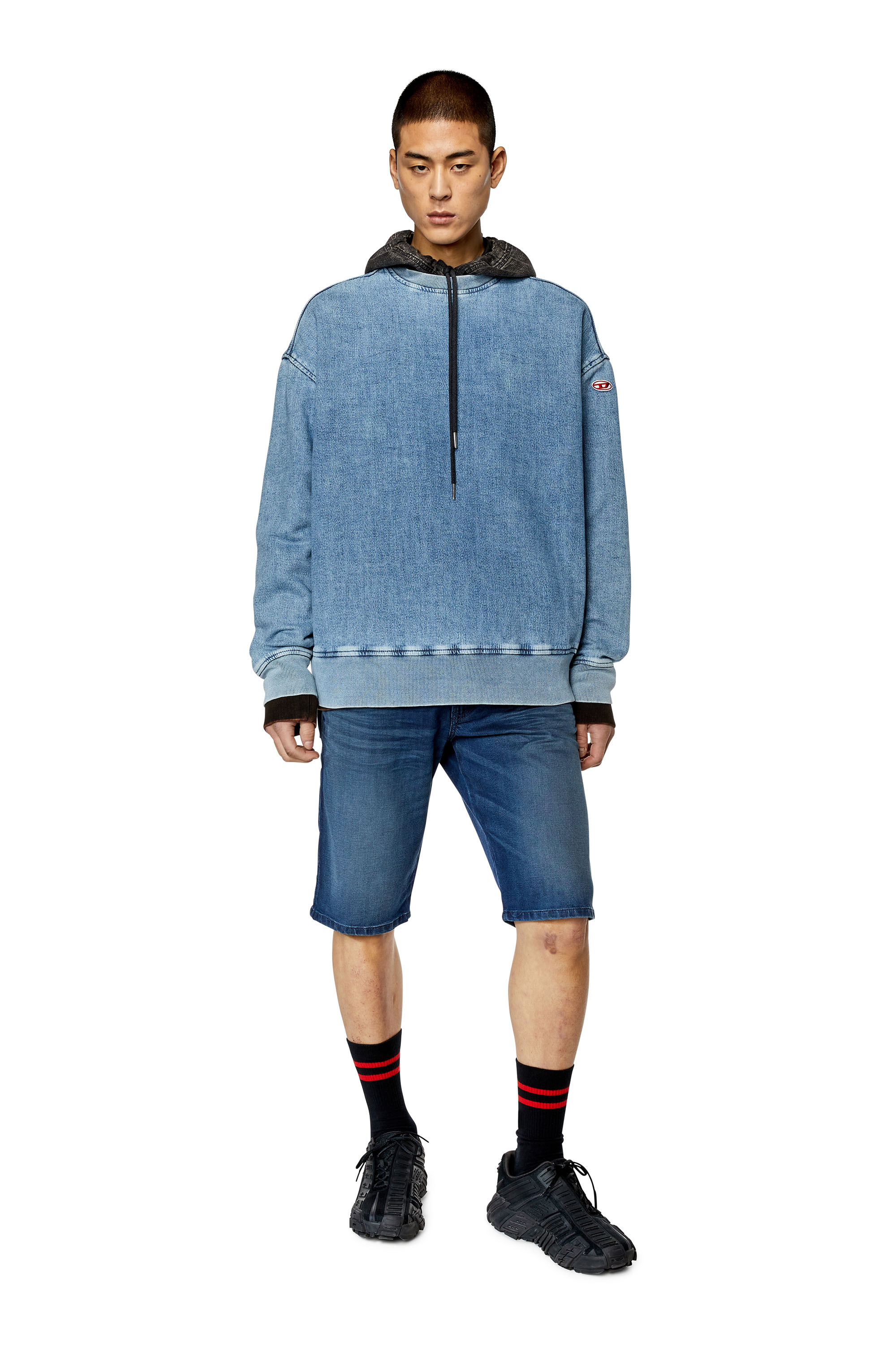 Diesel - D-KROOLEY-SHORT JOGG, Dark Blue - Image 2