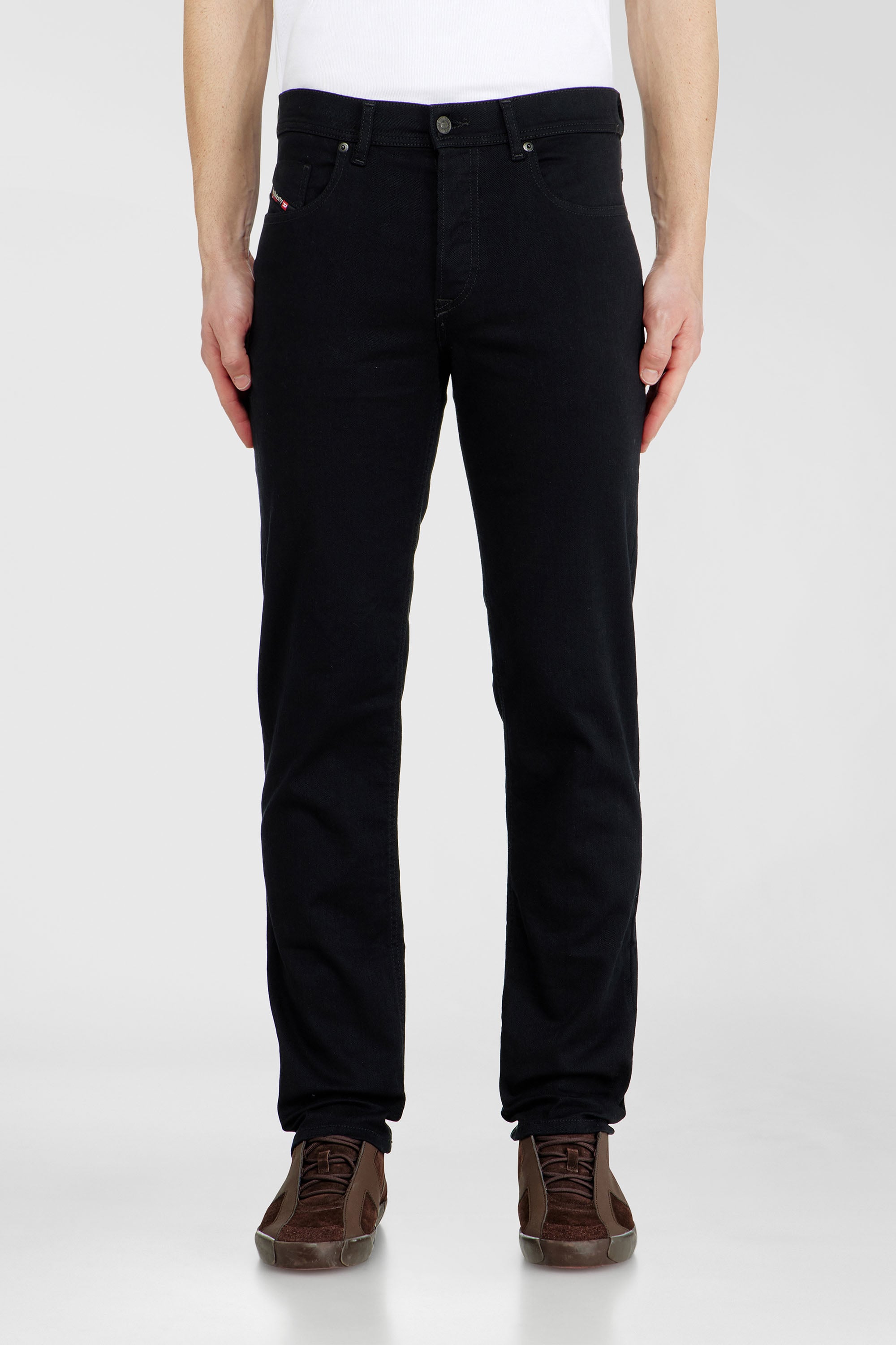 Diesel - Man's Regular Jeans 2023 D-Finitive 069YP, Black/Dark grey - 1