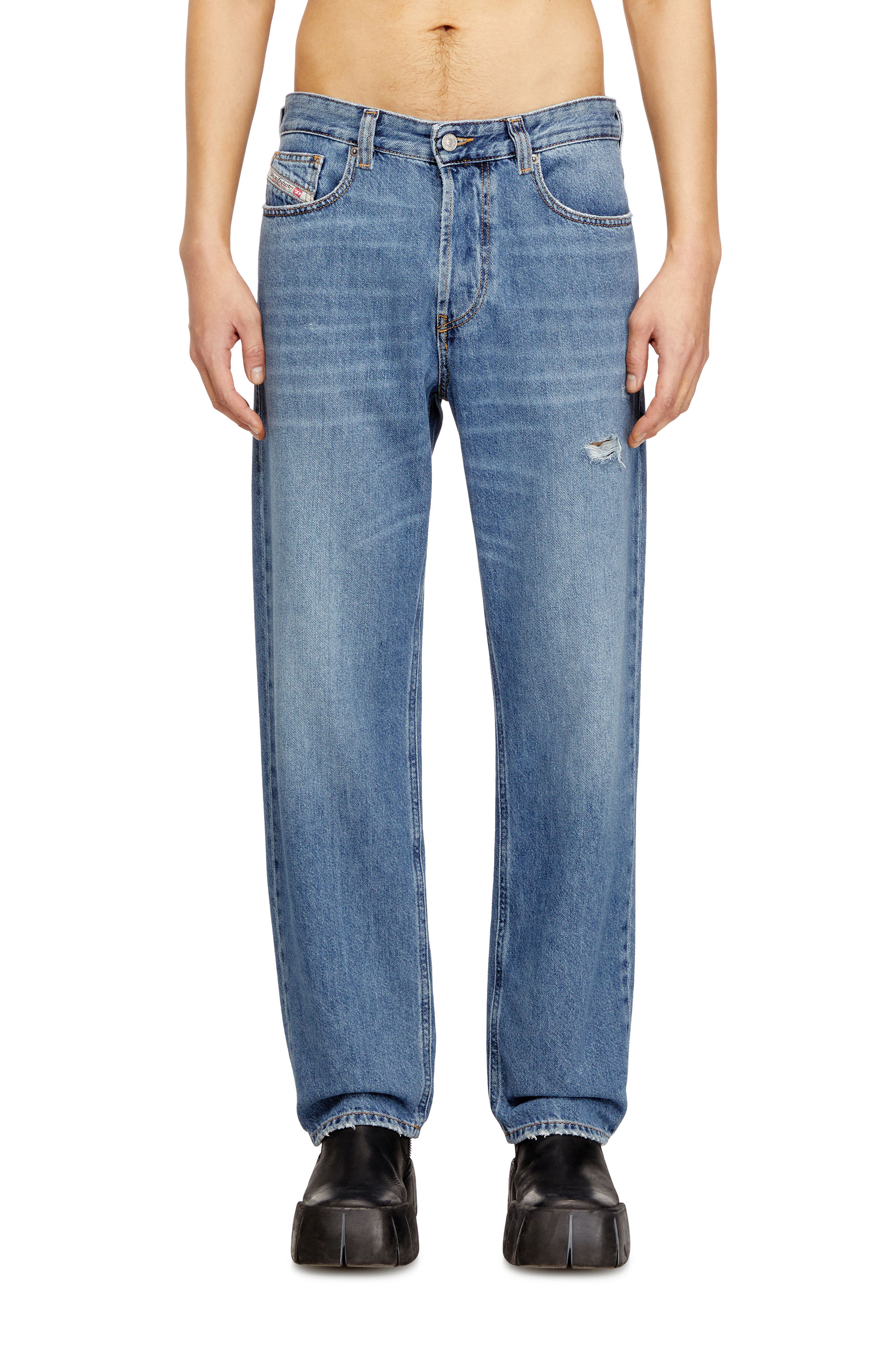 Diesel - Man's Regular Jeans 2024 D-Macs 09N69, Light Blue - 1