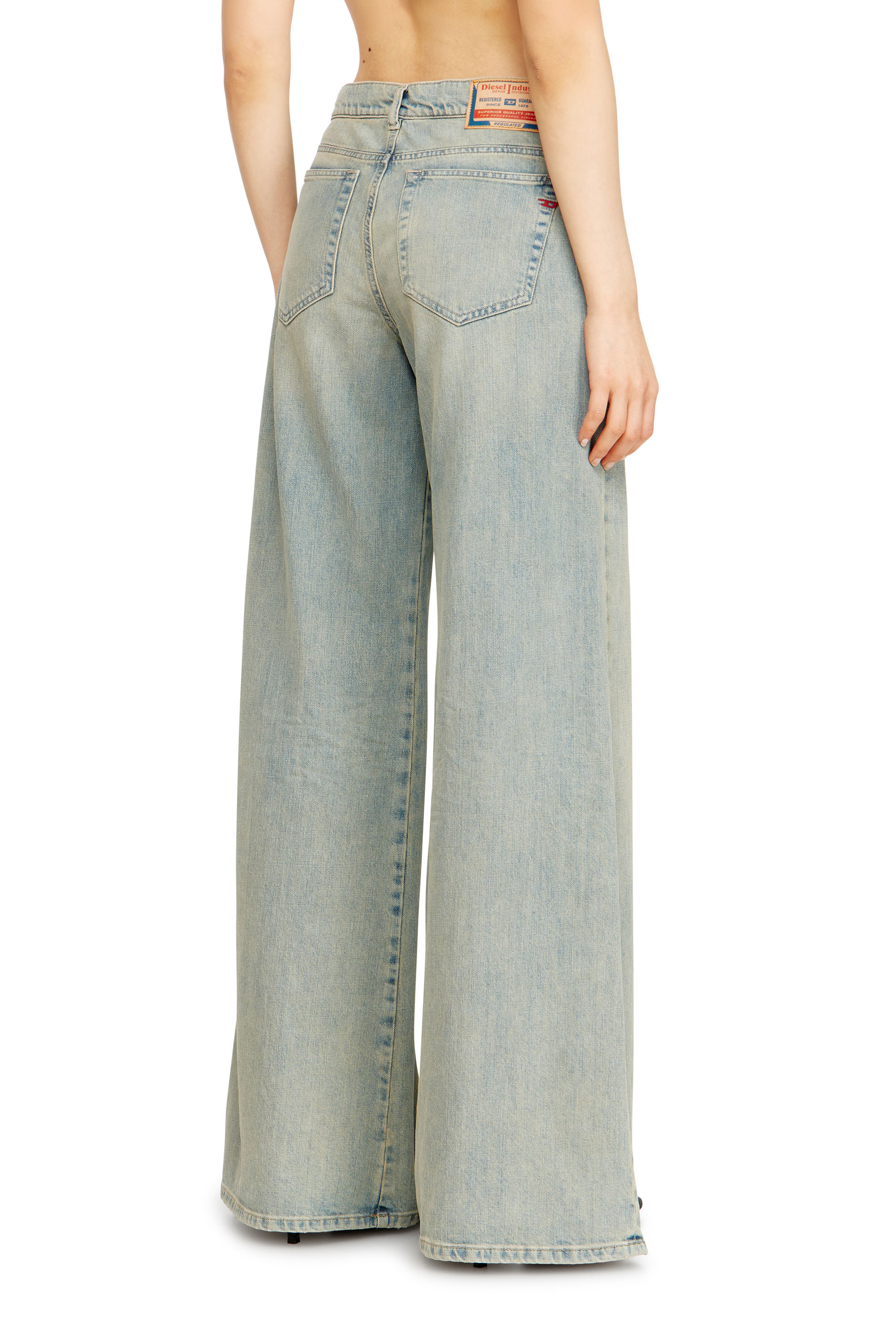 Diesel - Woman's Flare Jeans 1978 D-Akemi 09N33, Light Blue - 4
