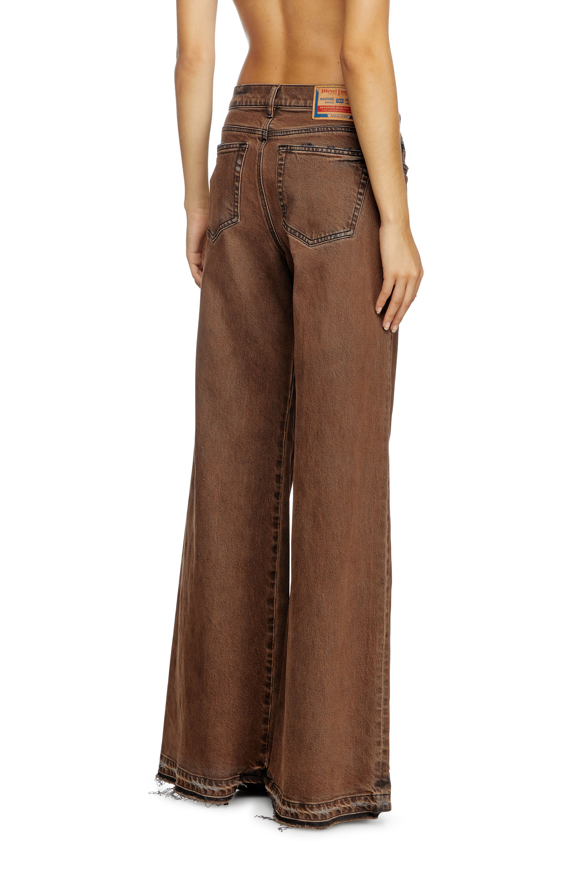 Diesel - Woman's Flare Jeans 1978 D-Akemi 09L24, Brown - 4