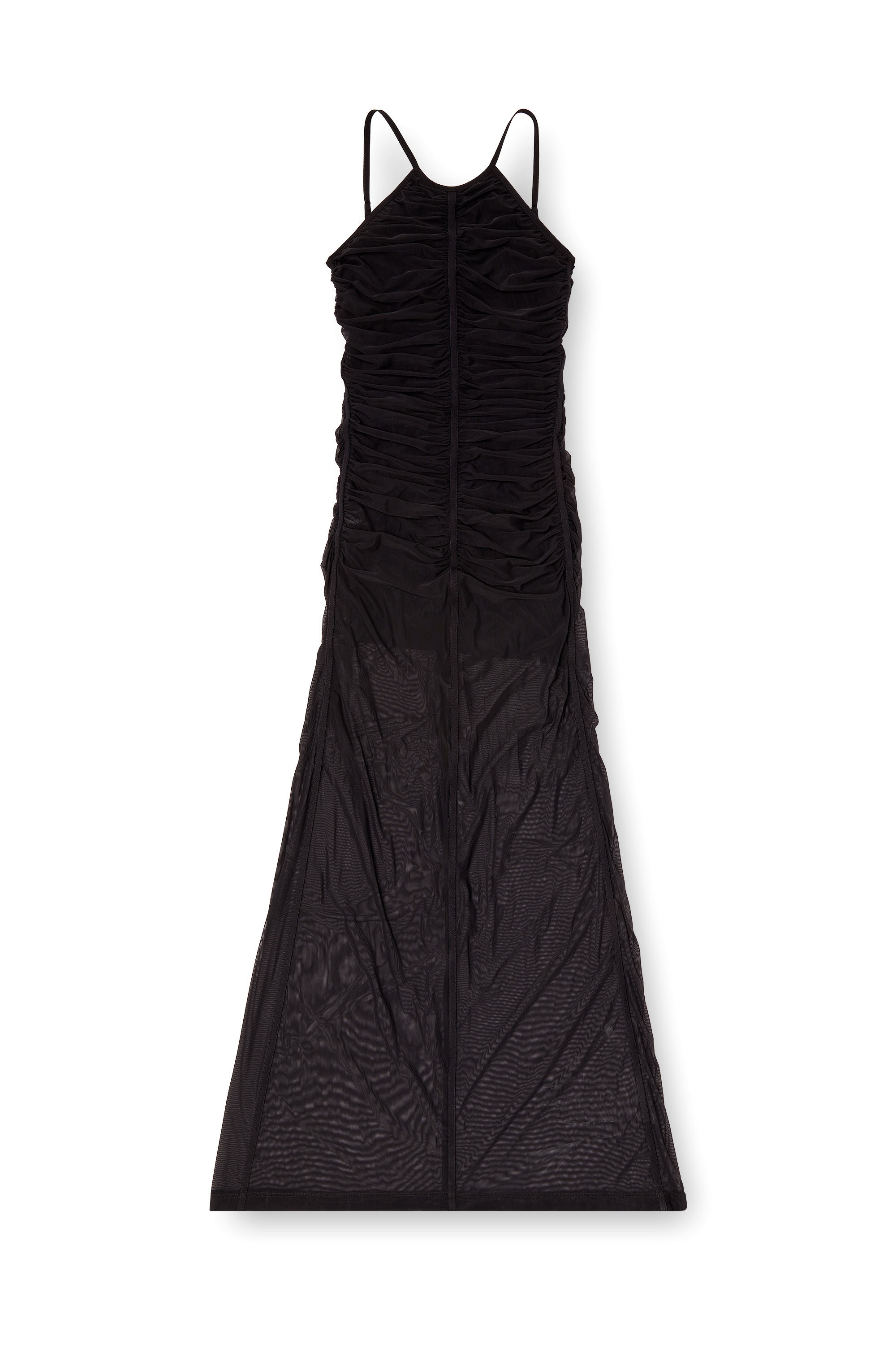 Diesel - D-AMAMI, Woman's Maxi dress with spaghetti straps in Black - 1