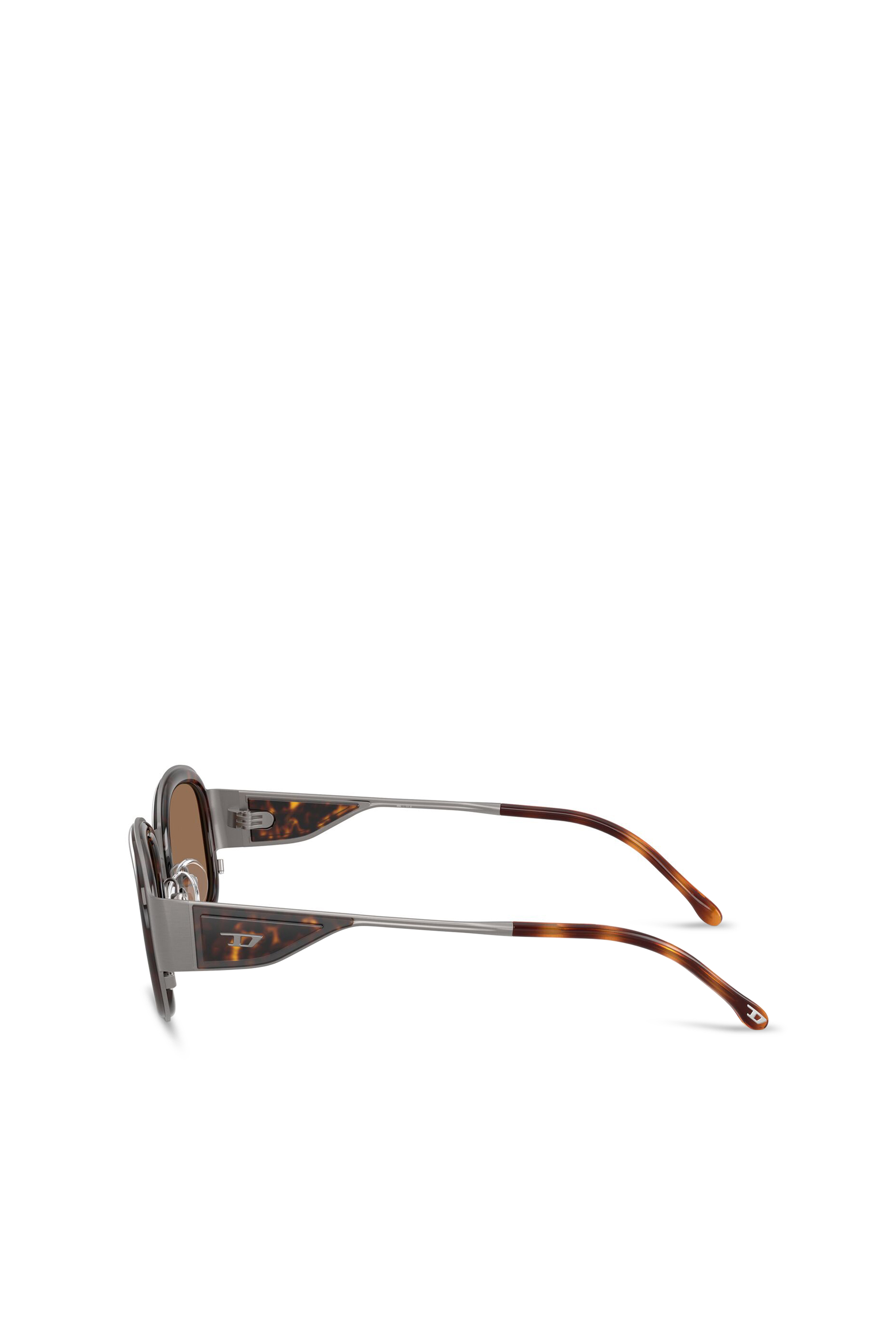 Diesel - 0DL1020, Unisex's Square sunglasses in Brown - 3
