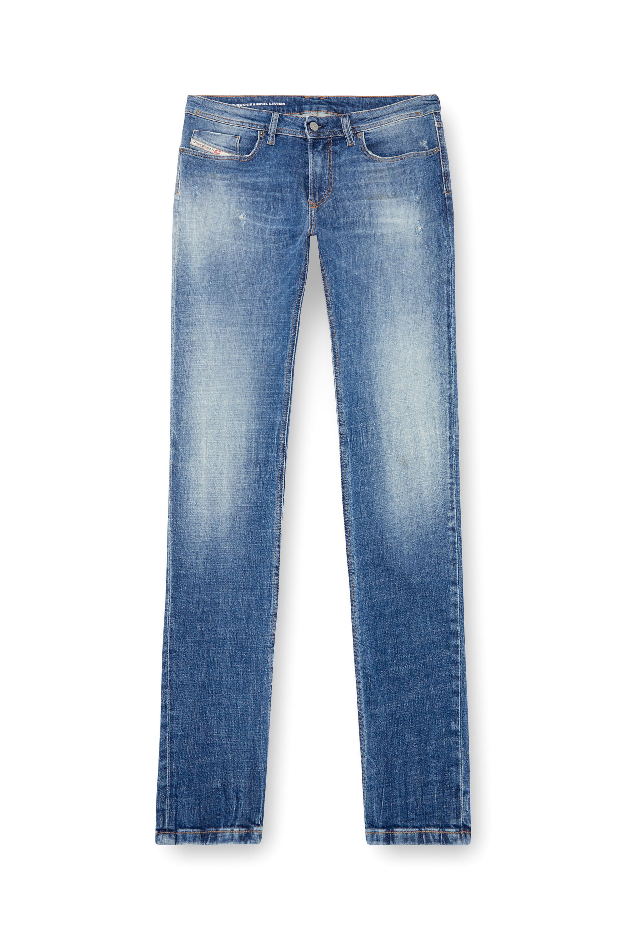 Diesel - Man Skinny Jeans 1979 Sleenker 0GRDF, Medium blue - Image 3