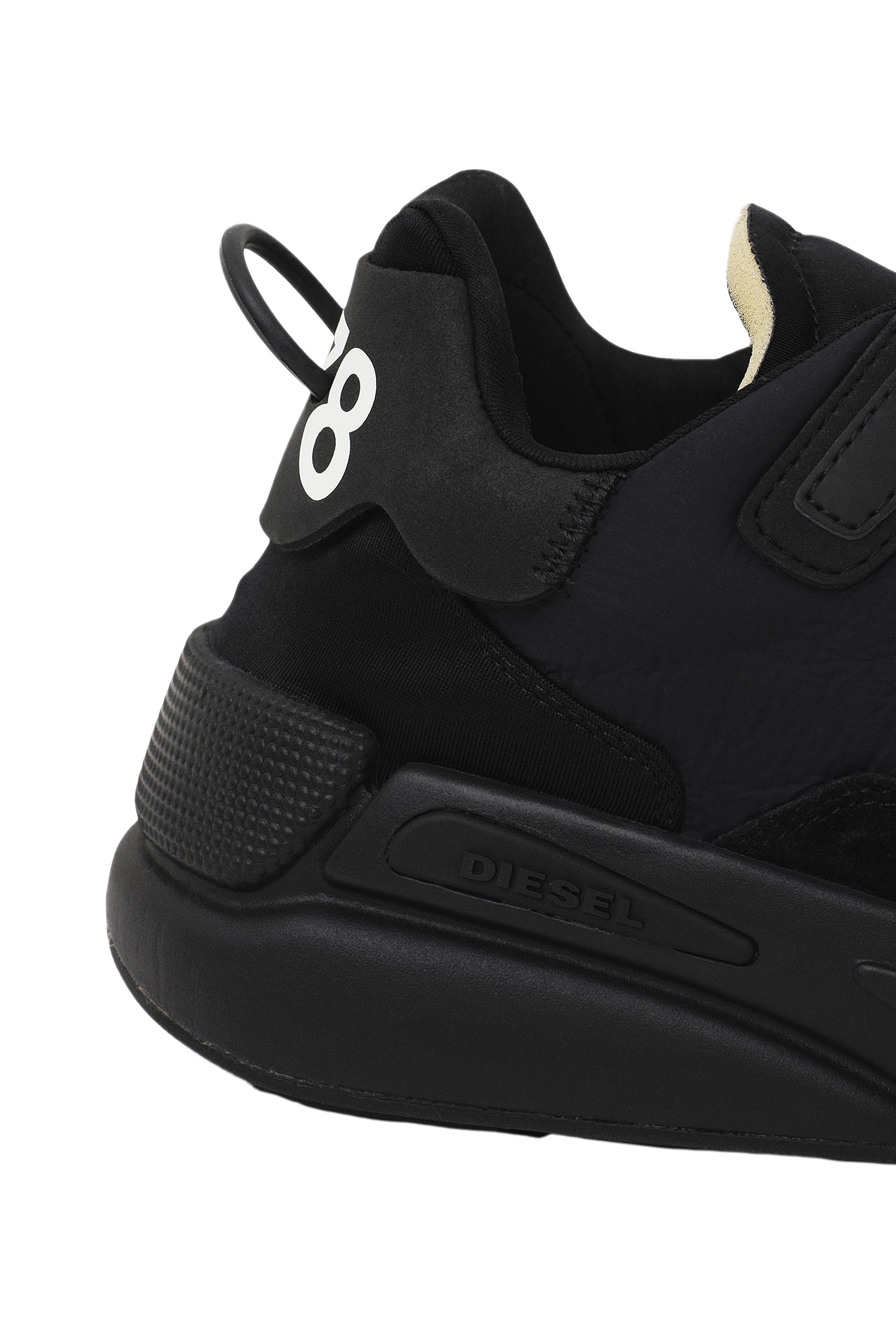 diesel black serendipity sport sneakers