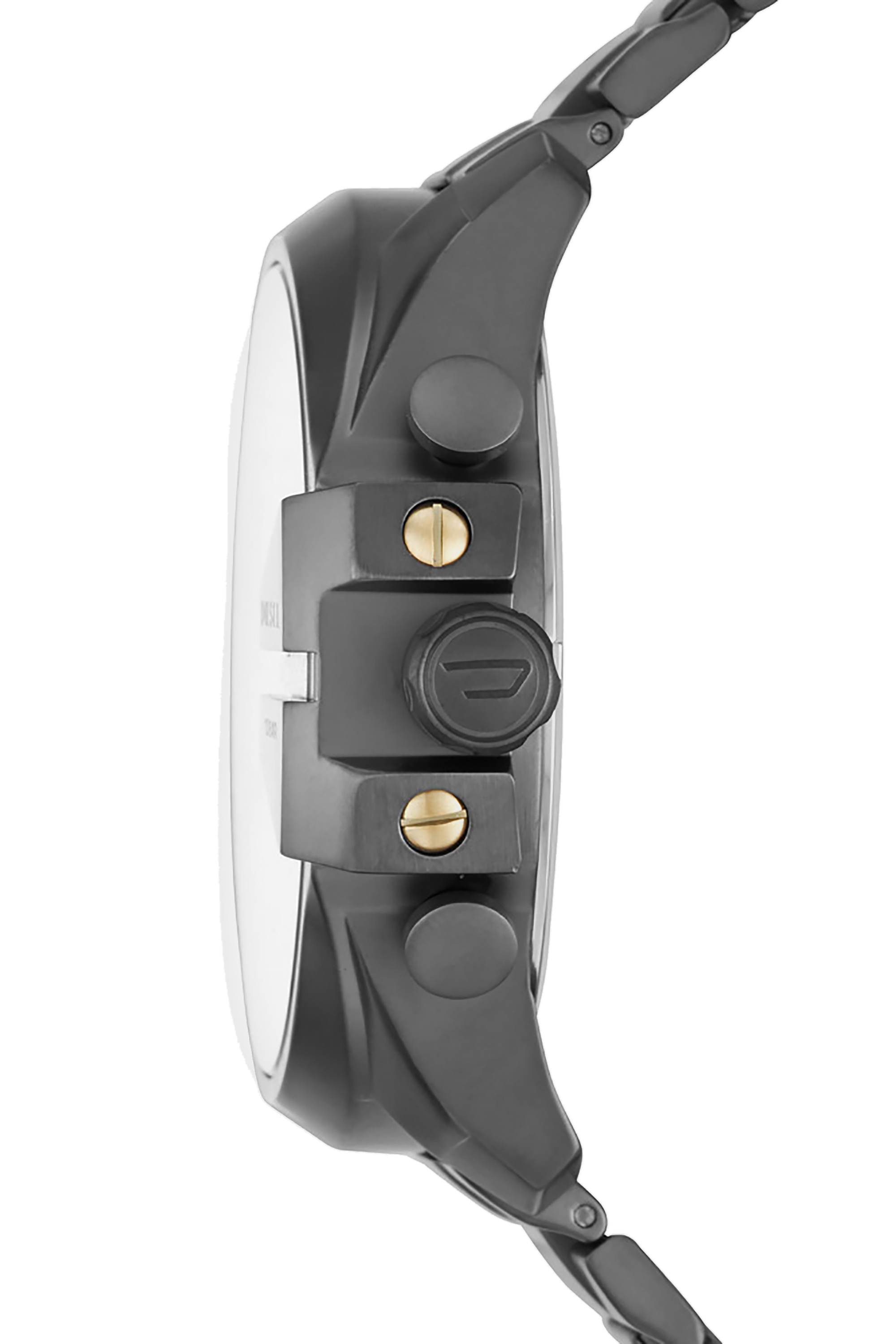 Diesel - DZ4466, Man's Mega Chief gray watch in Opaque Black - 2