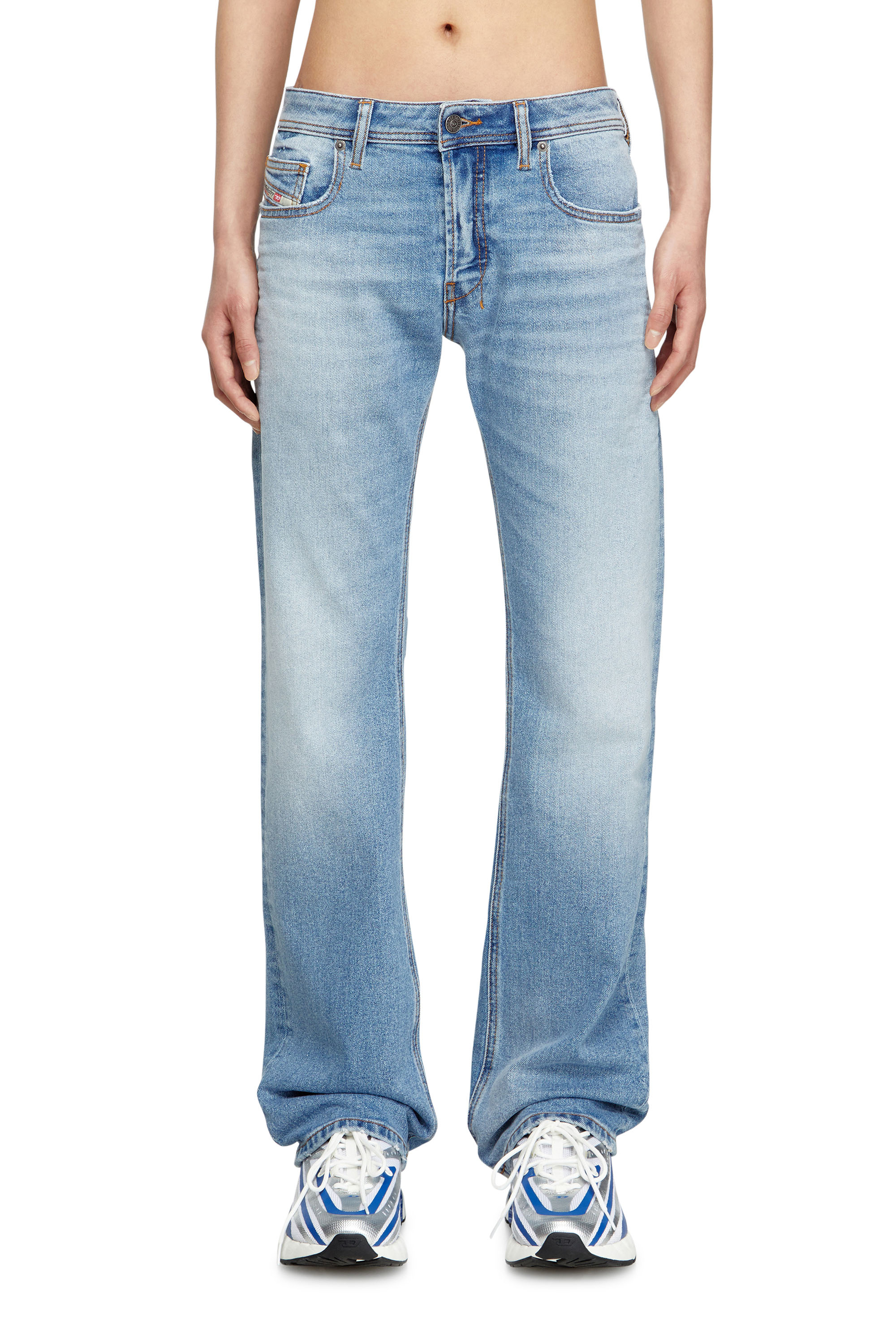 Bootcut Jeans 2007 Zatiny 0DBDV, Light Blue Diesel - Man's Bootcut Jeans 2007 Zatiny 0DBDV, Light Blue - 3