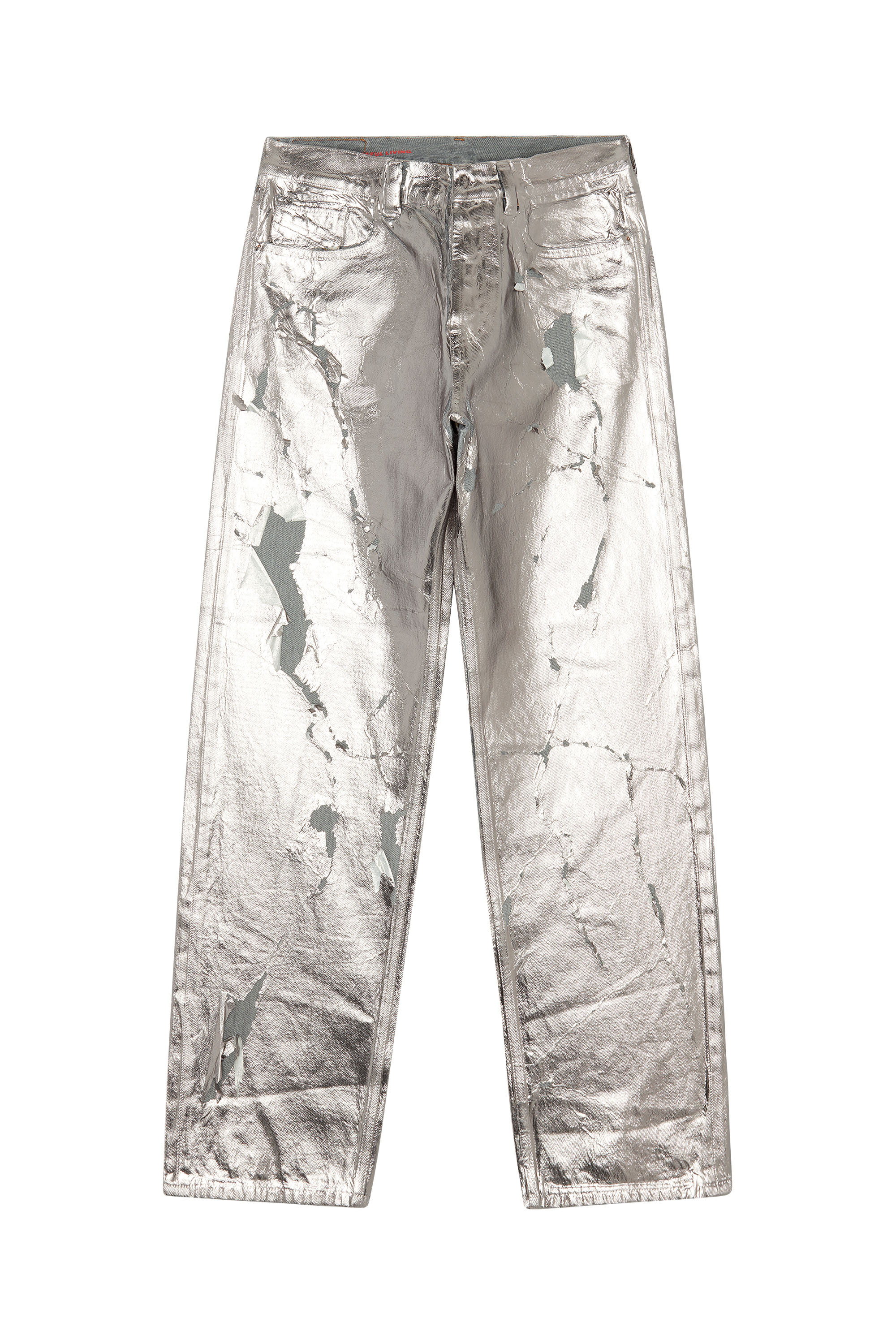 Diesel - 2010 D-Macs 007F7 Straight Jeans, Light Grey - Image 6