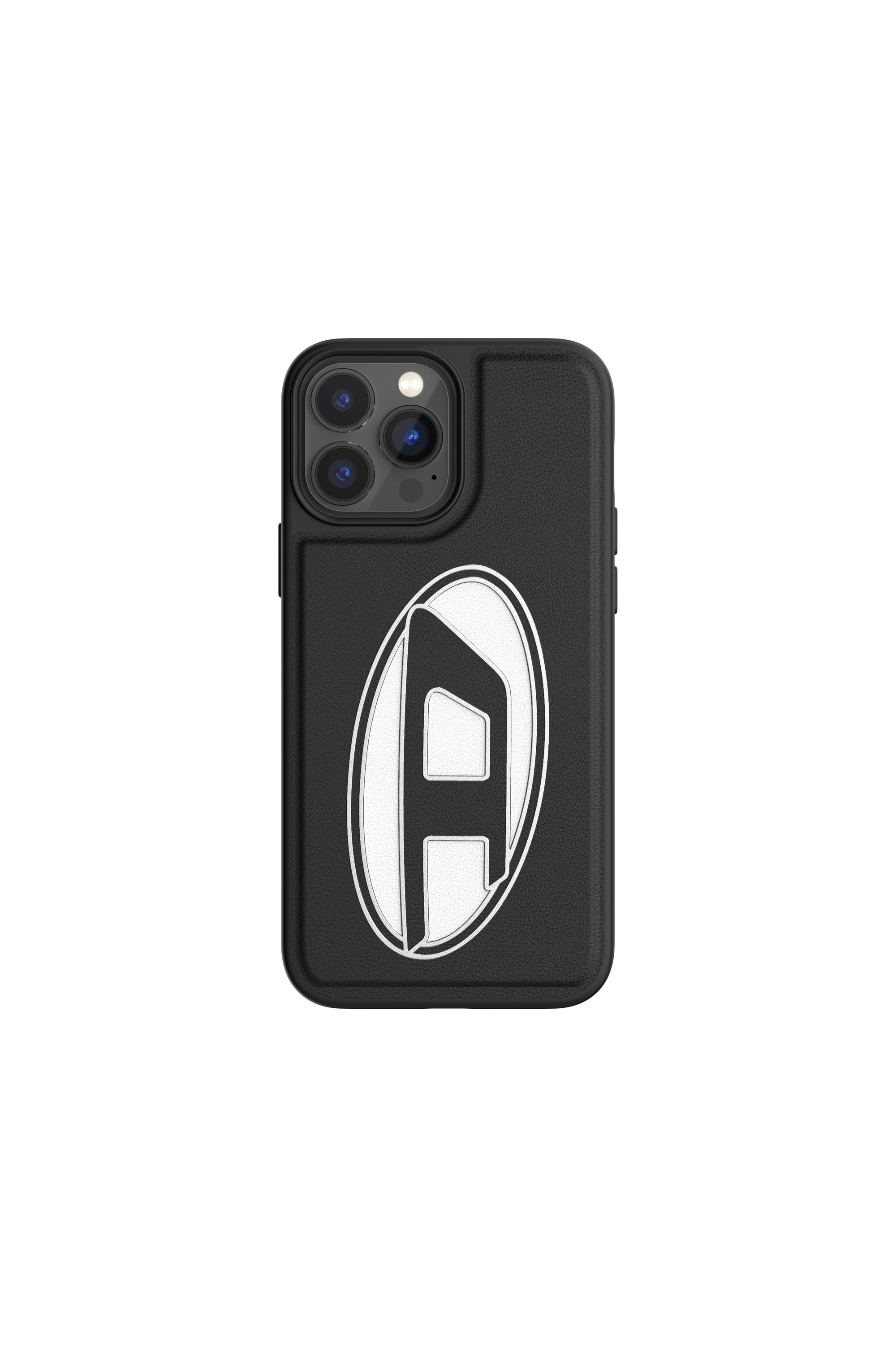 Diesel - 48873 STANDARD CASE, Unisex's Moulded Case Premium Primary D for iPhone 13 Pro Max in Black - 2