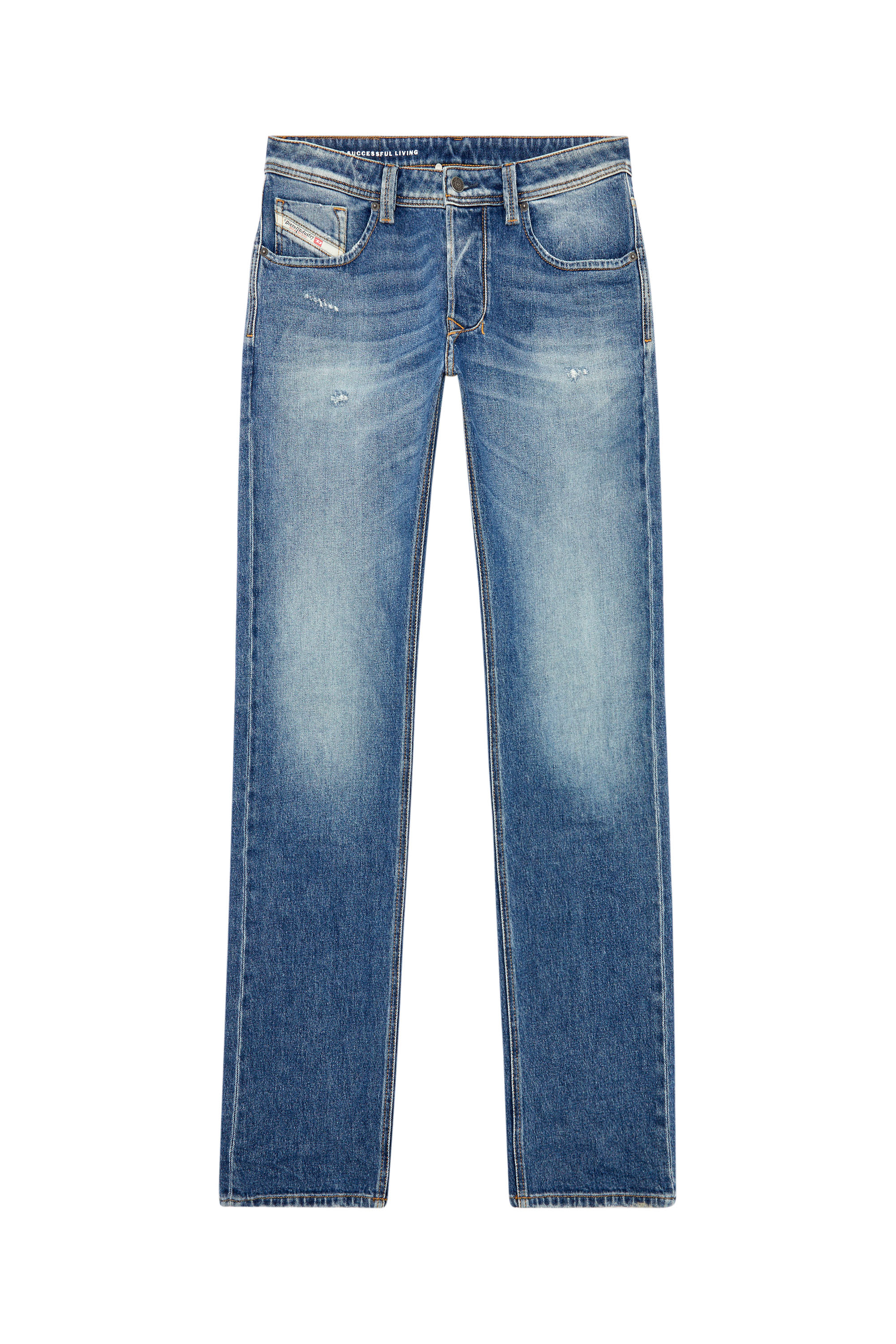 Diesel - Straight Jeans 1985 Larkee 09I16, Medium blue - Image 3
