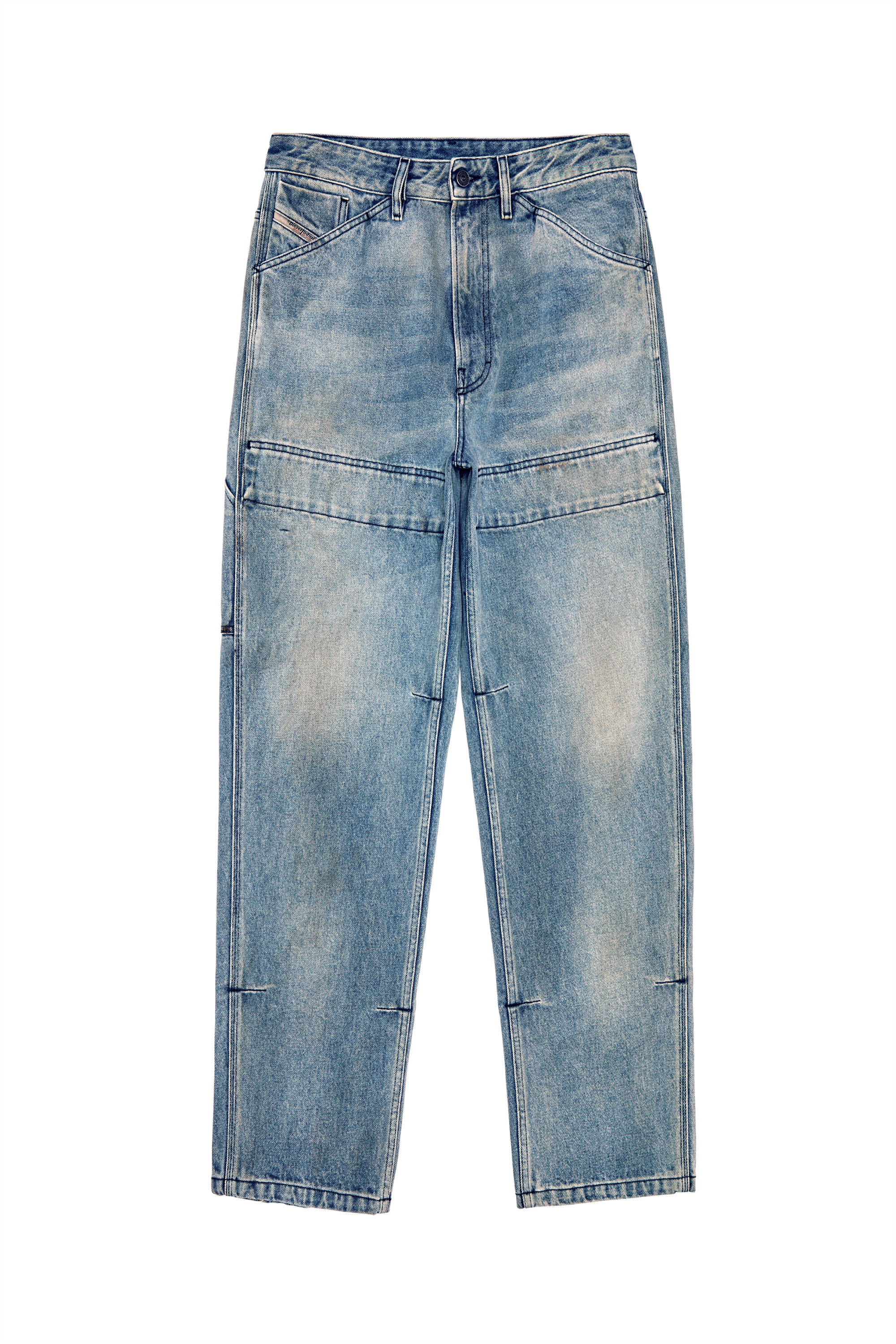 Diesel - D-Franky 0EHAS Straight Jeans, Light Blue - Image 7
