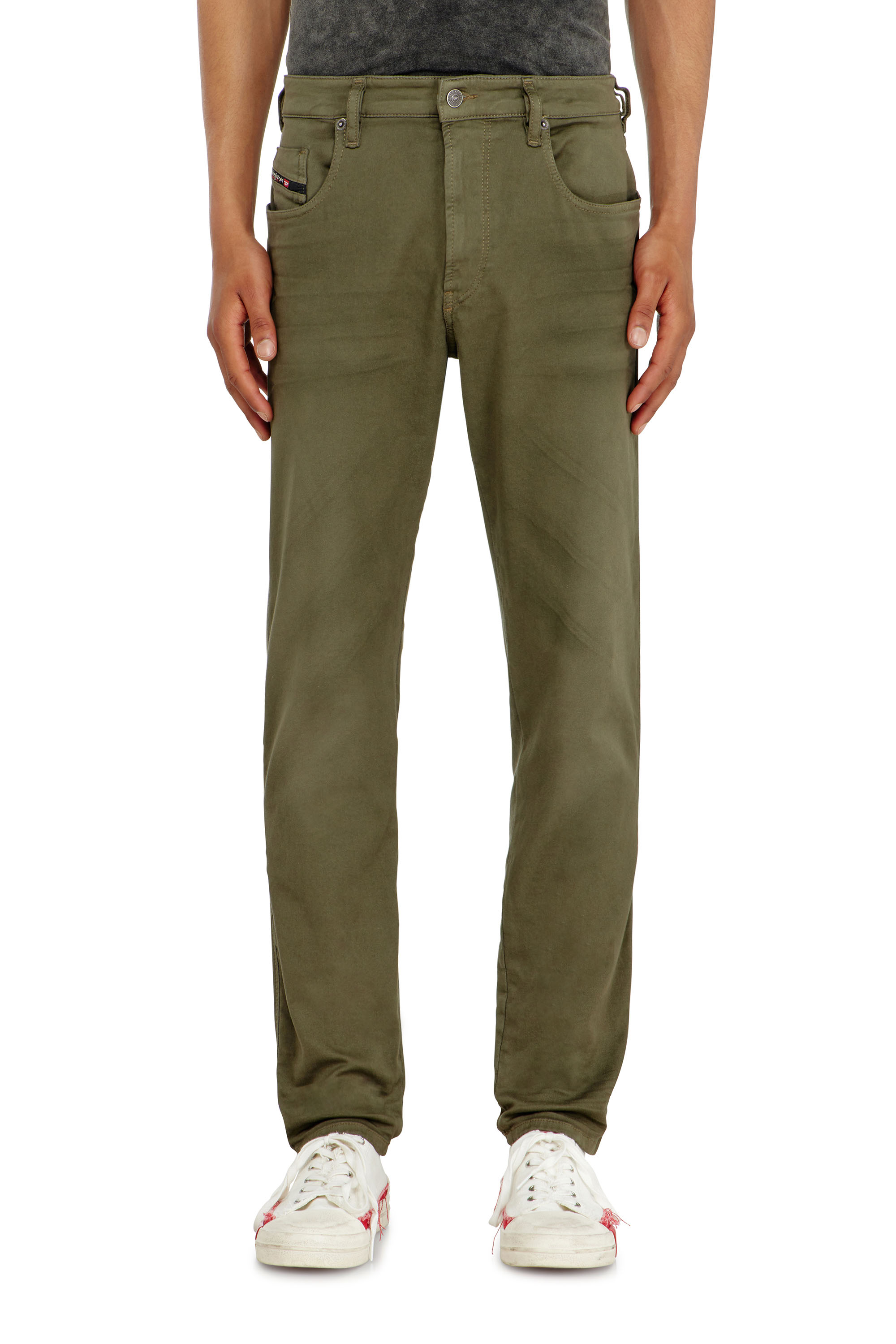 Diesel - Man's Slim 2062 D-Strukt Joggjeans&reg; 0670M, Military Green - 1