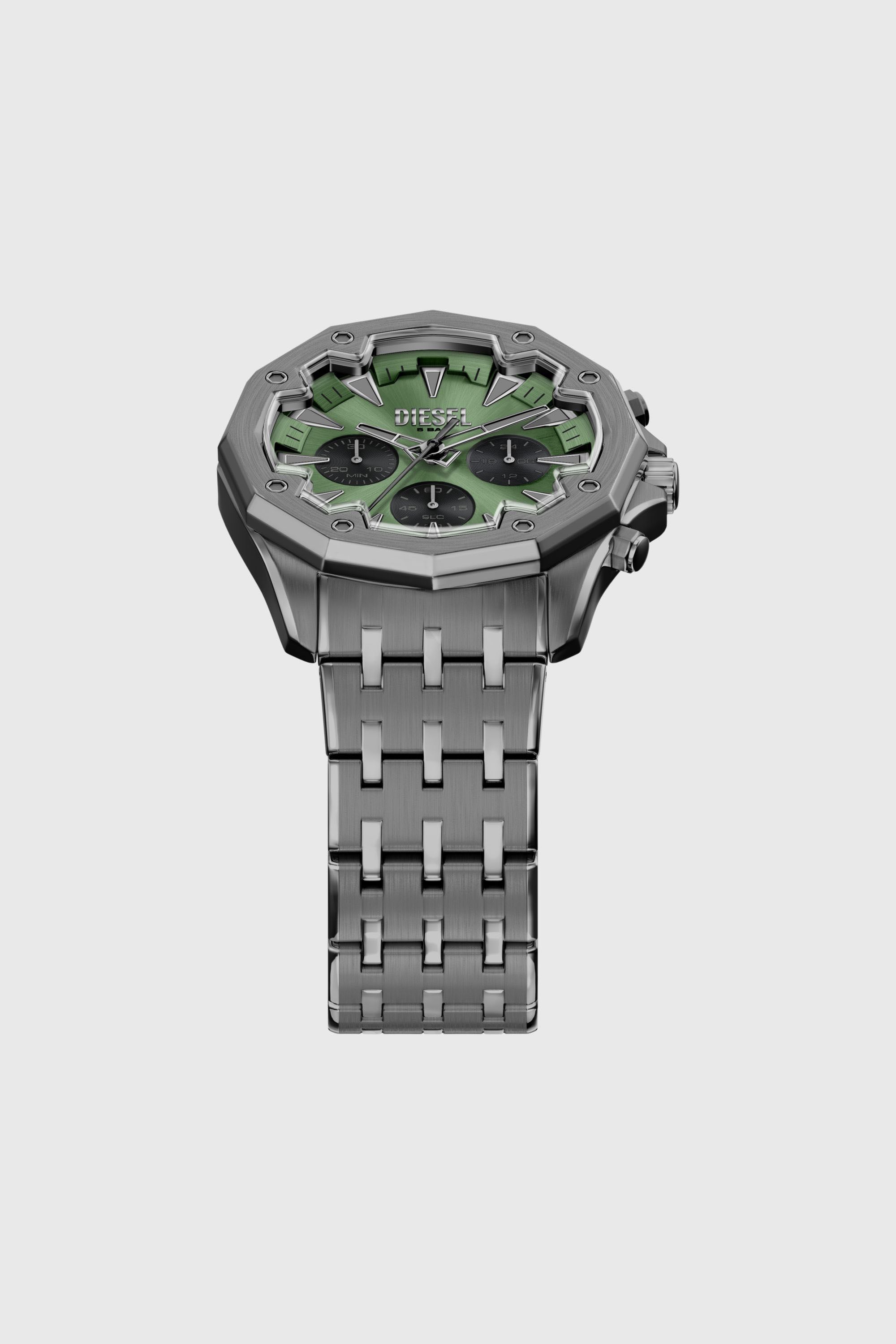 Men's Stinger gunmetal stainless steel watch | Grey | Diesel GB