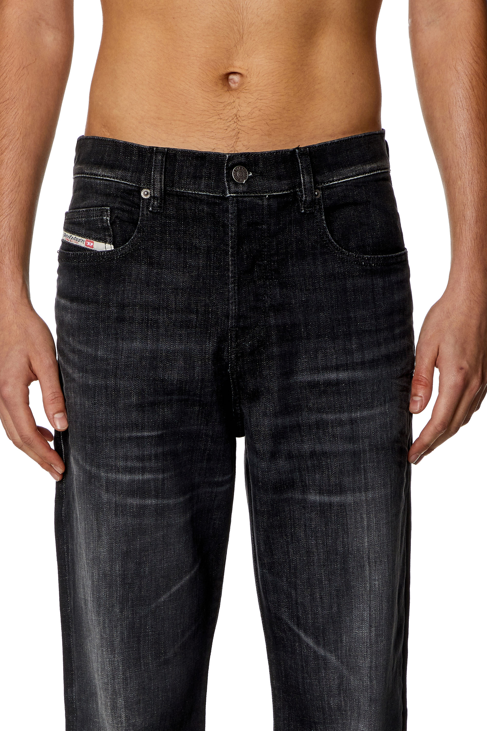 Diesel - Straight Jeans 2020 D-Viker 09H34, Black/Dark grey - Image 3