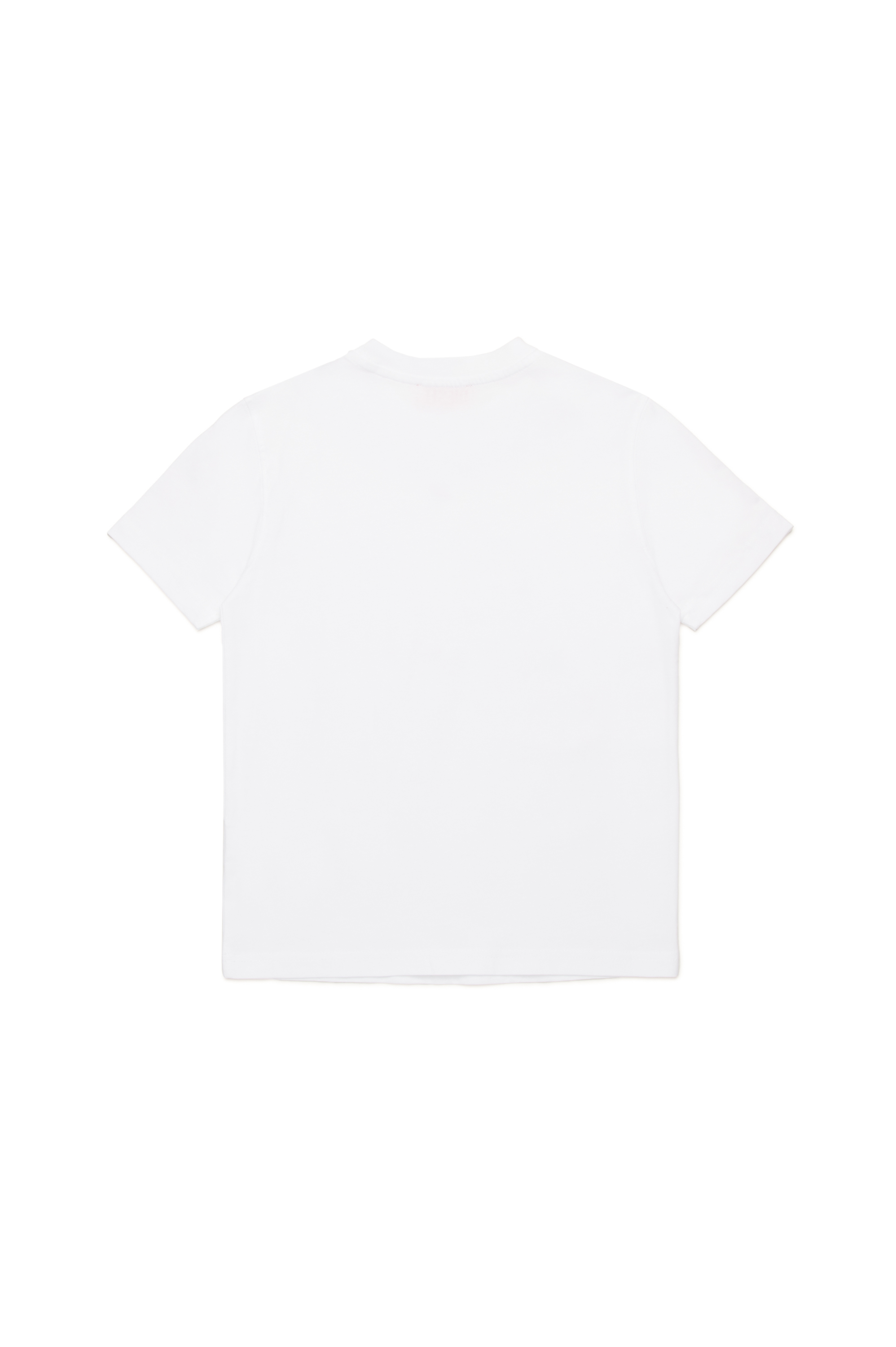 Diesel - TDIEGORD, Unisex's T-shirt with D logo in White - 2