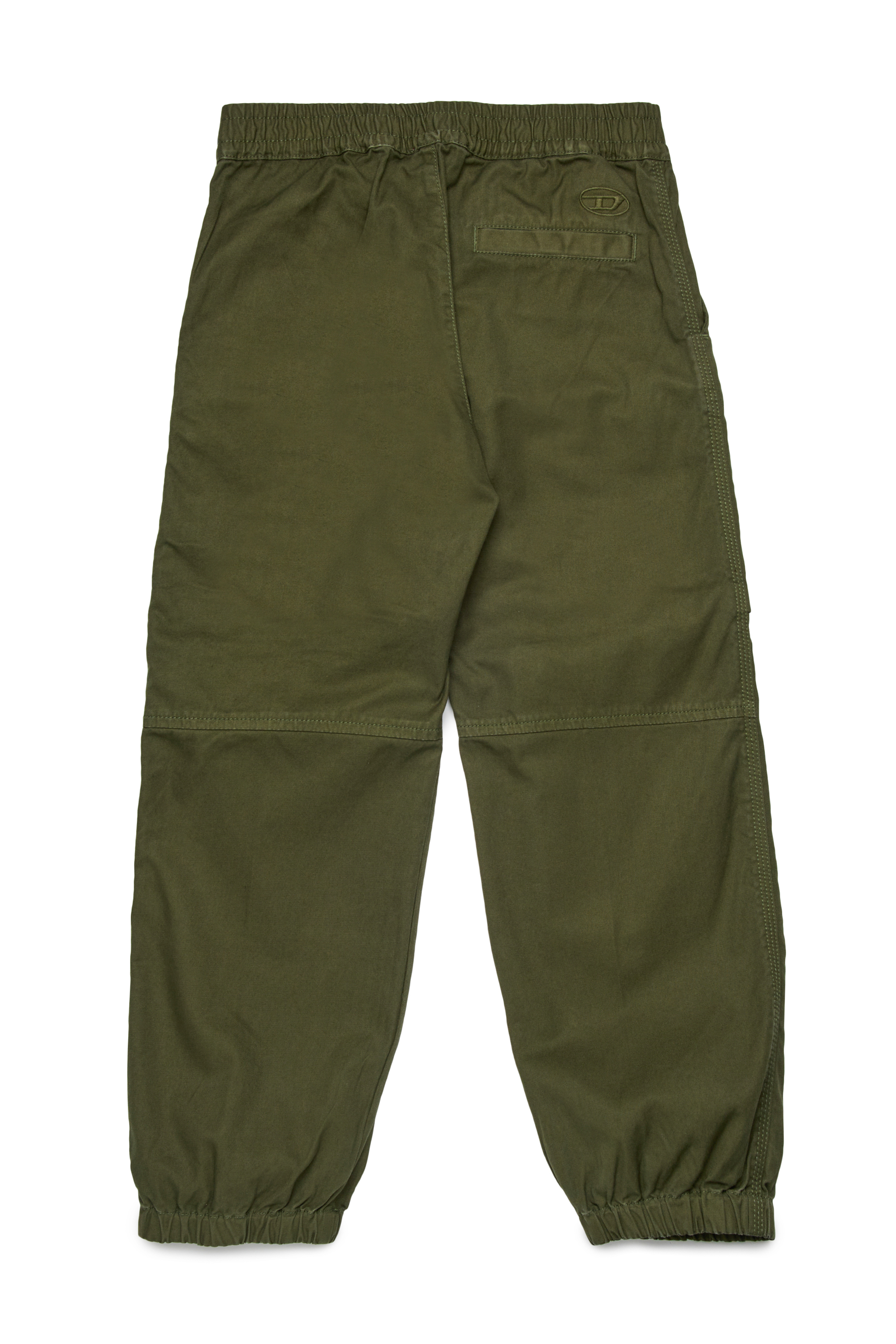 Diesel - PDANZEL, Unisex's Cotton cargo pants with multiple pockets in Green - 2
