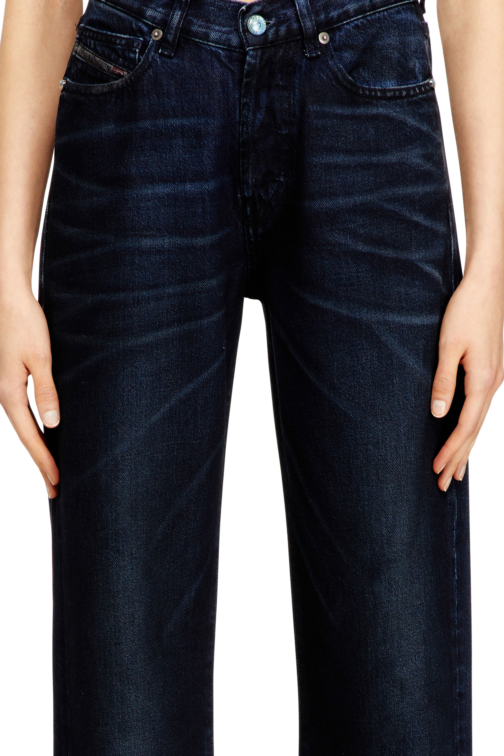 Diesel - Woman's Regular Jeans 1971 D-Sent 09N21, Dark Blue - 4