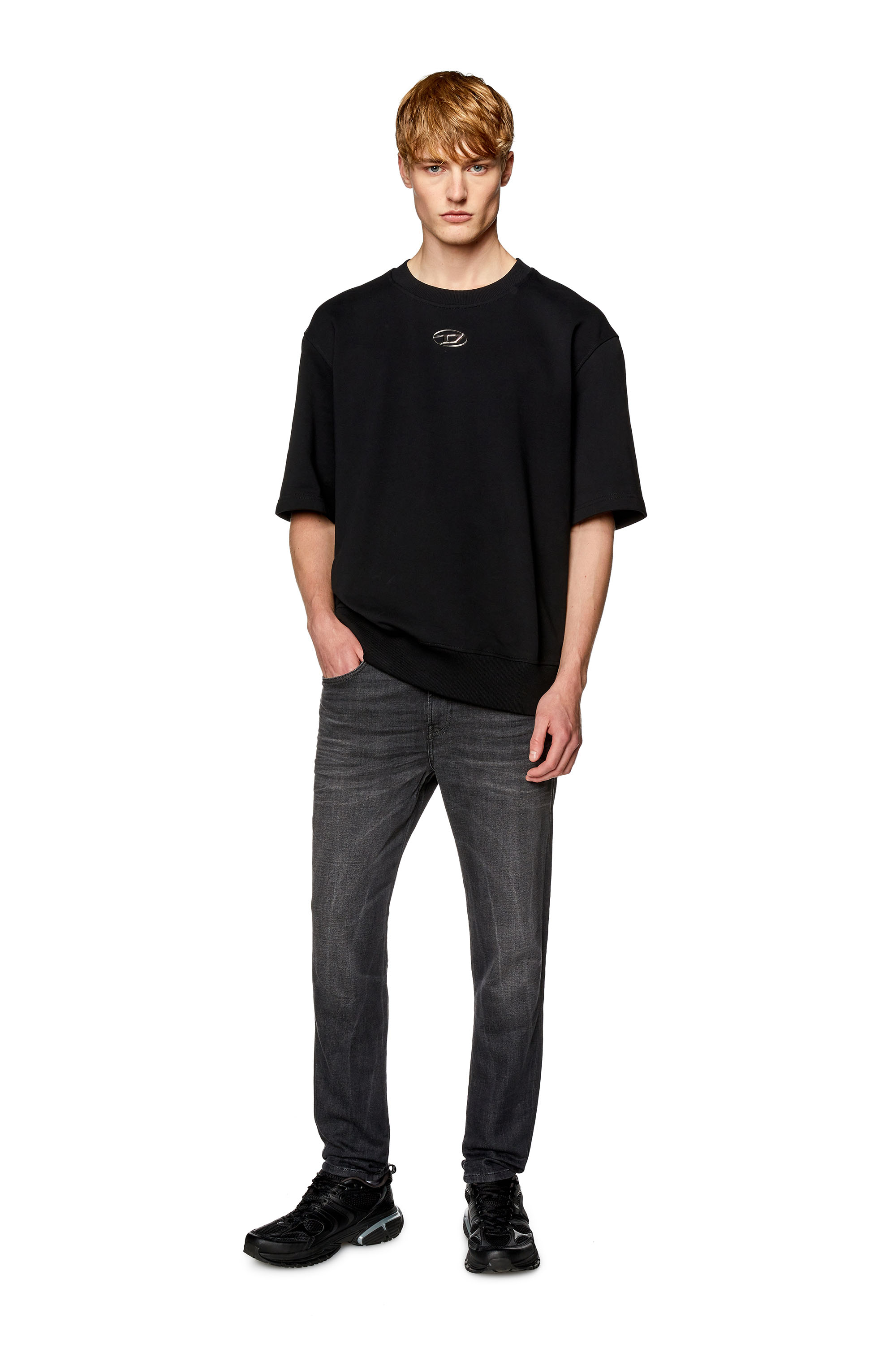 Men's Slim Jeans | Black/Dark grey | Diesel E-Spender JoggJeans®