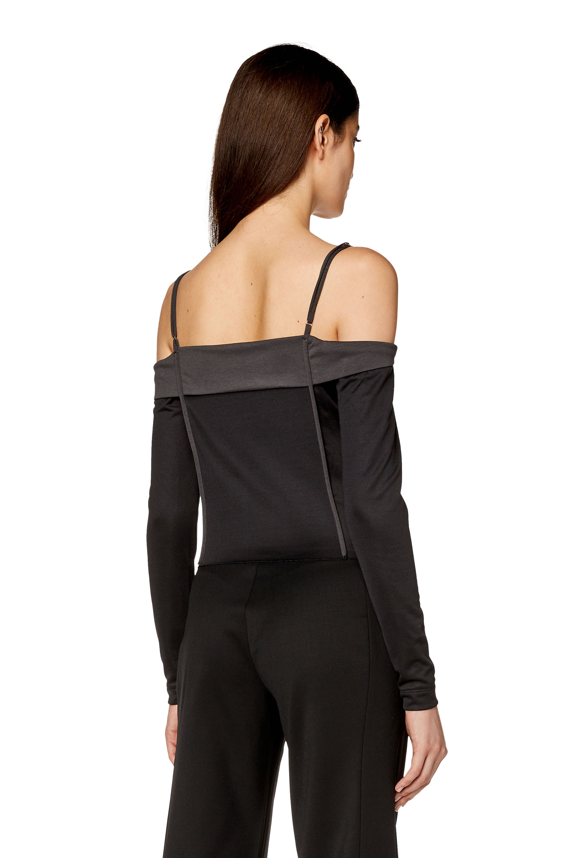 Diesel - T-DRAPER, Black - Image 4